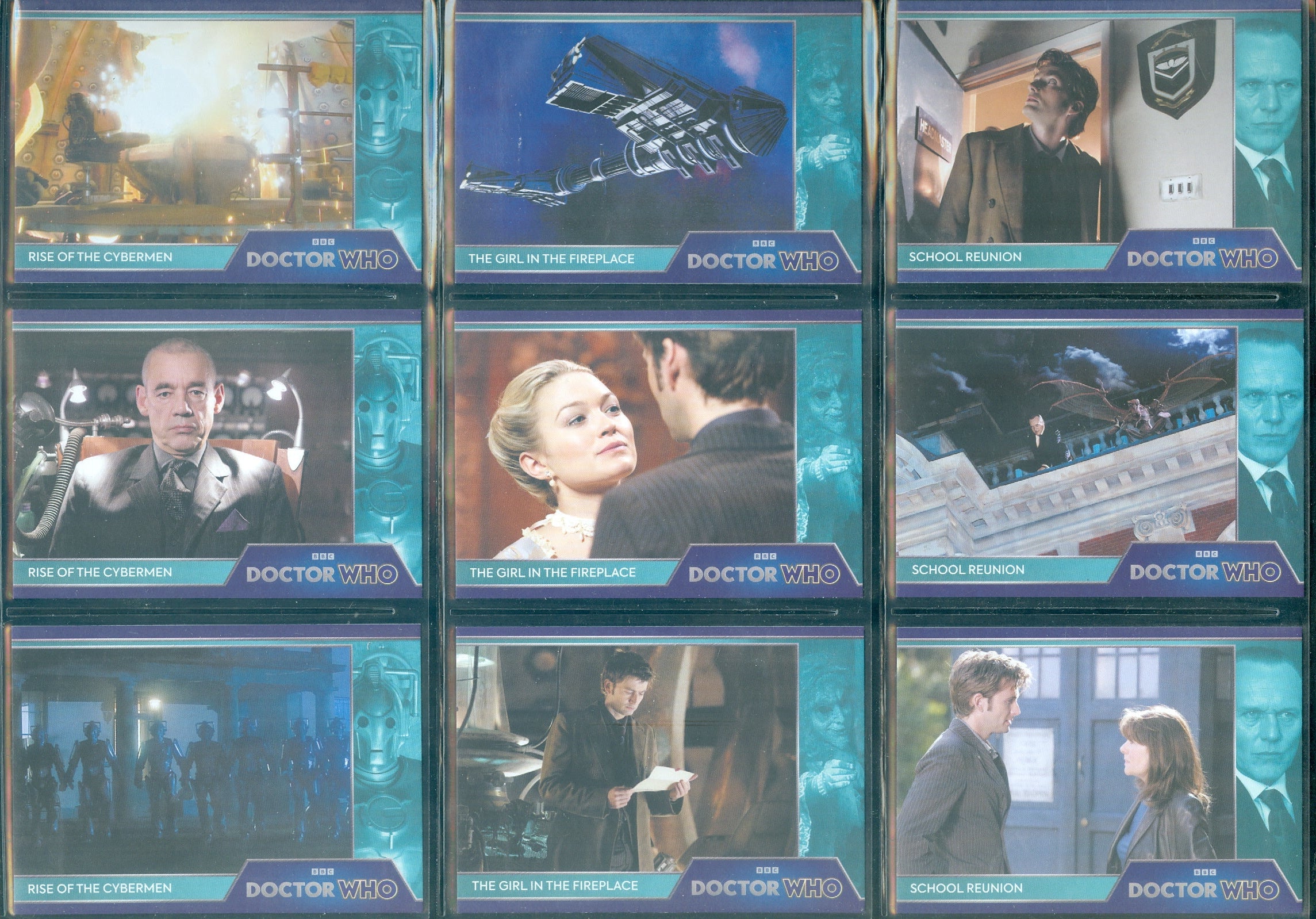 Doctor Who 3 Set Lot from Rittenhouse Archives see list of sets below