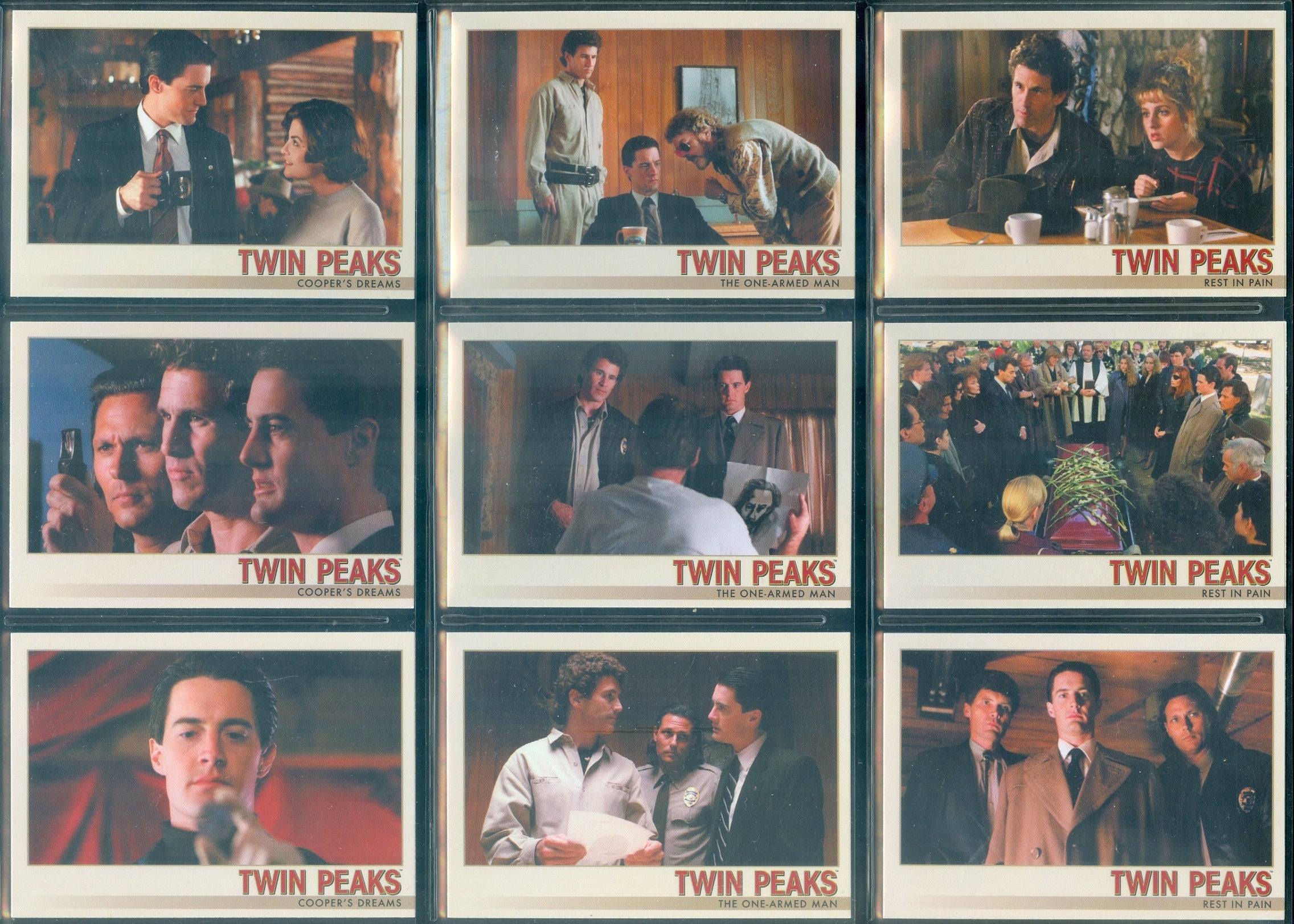 Twin Peaks 3 Different Complete Set Lot See Specific Sets Below
