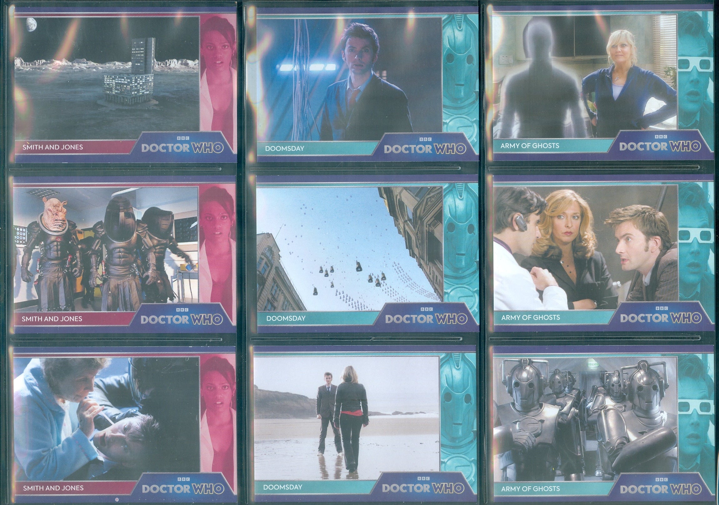 Doctor Who 3 Set Lot from Rittenhouse Archives see list of sets below