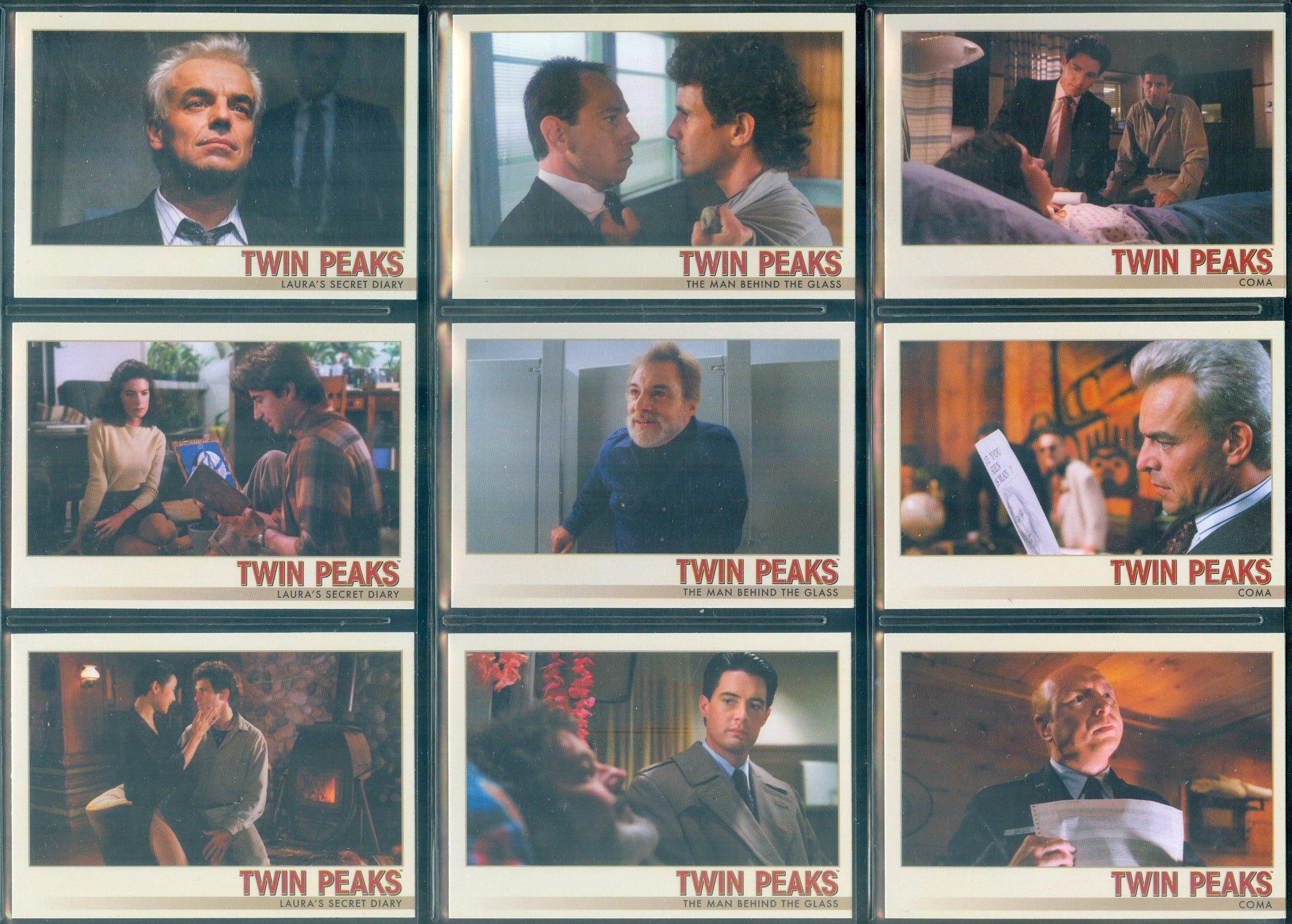 Twin Peaks 3 Different Complete Set Lot See Specific Sets Below
