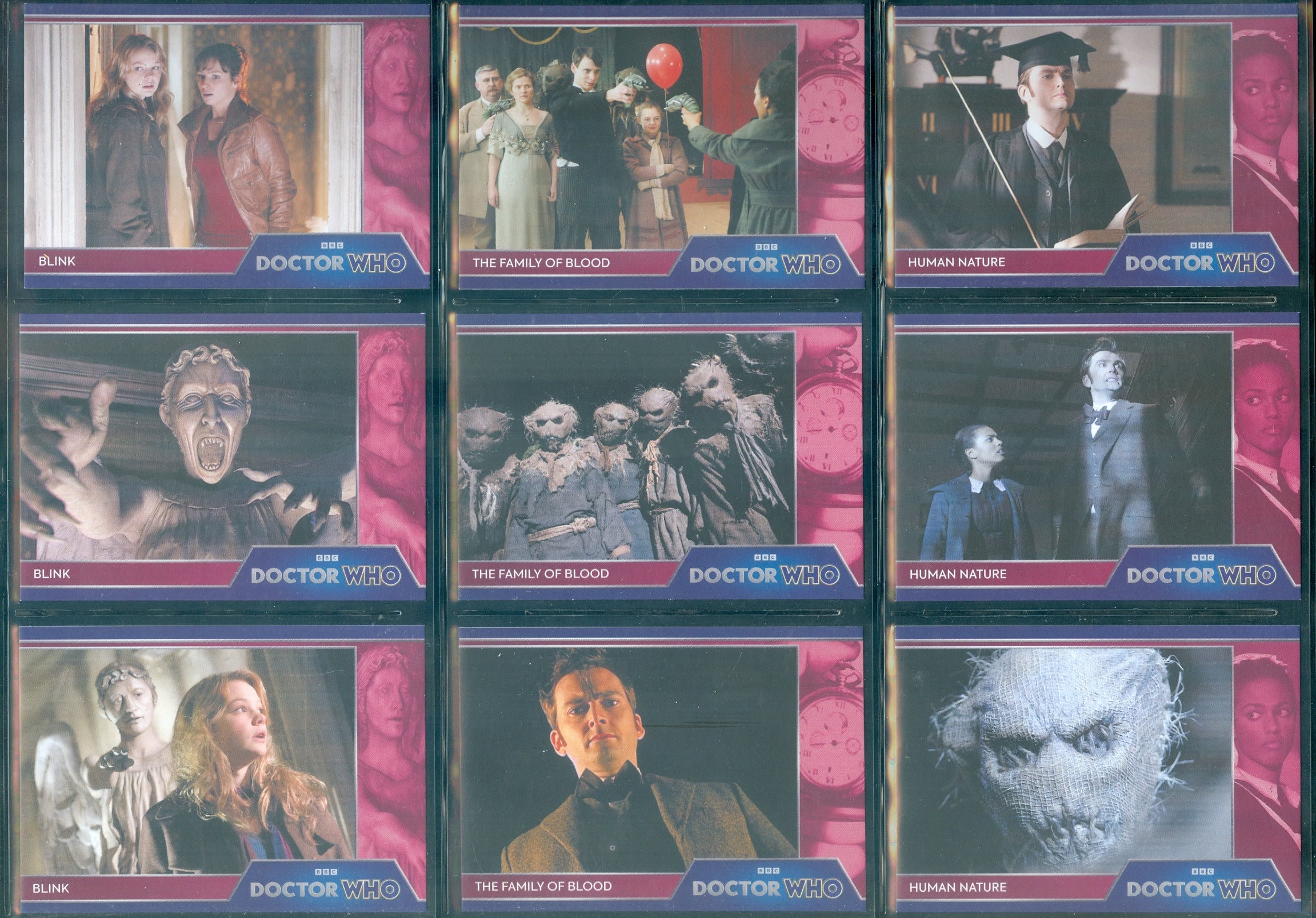 Doctor Who 3 Set Lot from Rittenhouse Archives see list of sets below