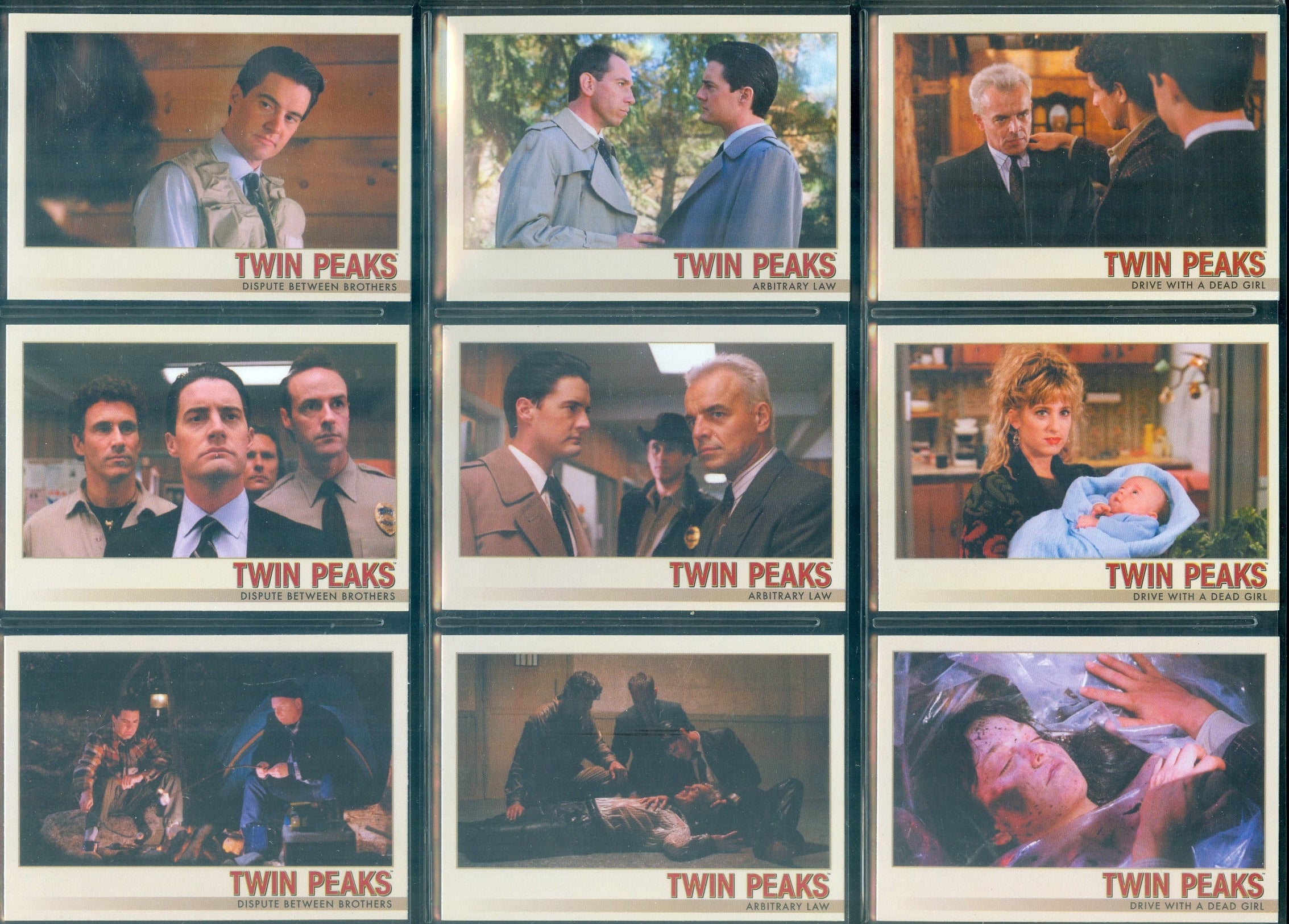 Twin Peaks 3 Different Complete Set Lot See Specific Sets Below