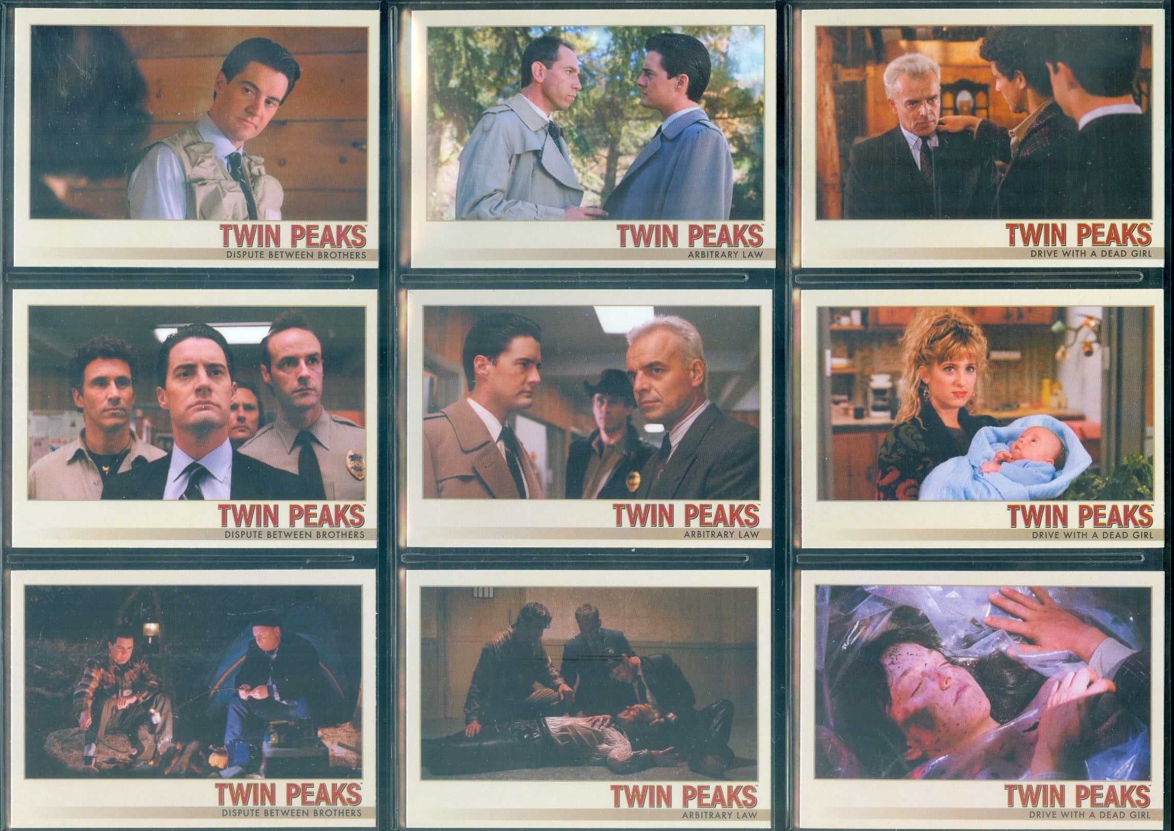 Twin Peaks 3 Different Complete Set Lot See Specific Sets Below
