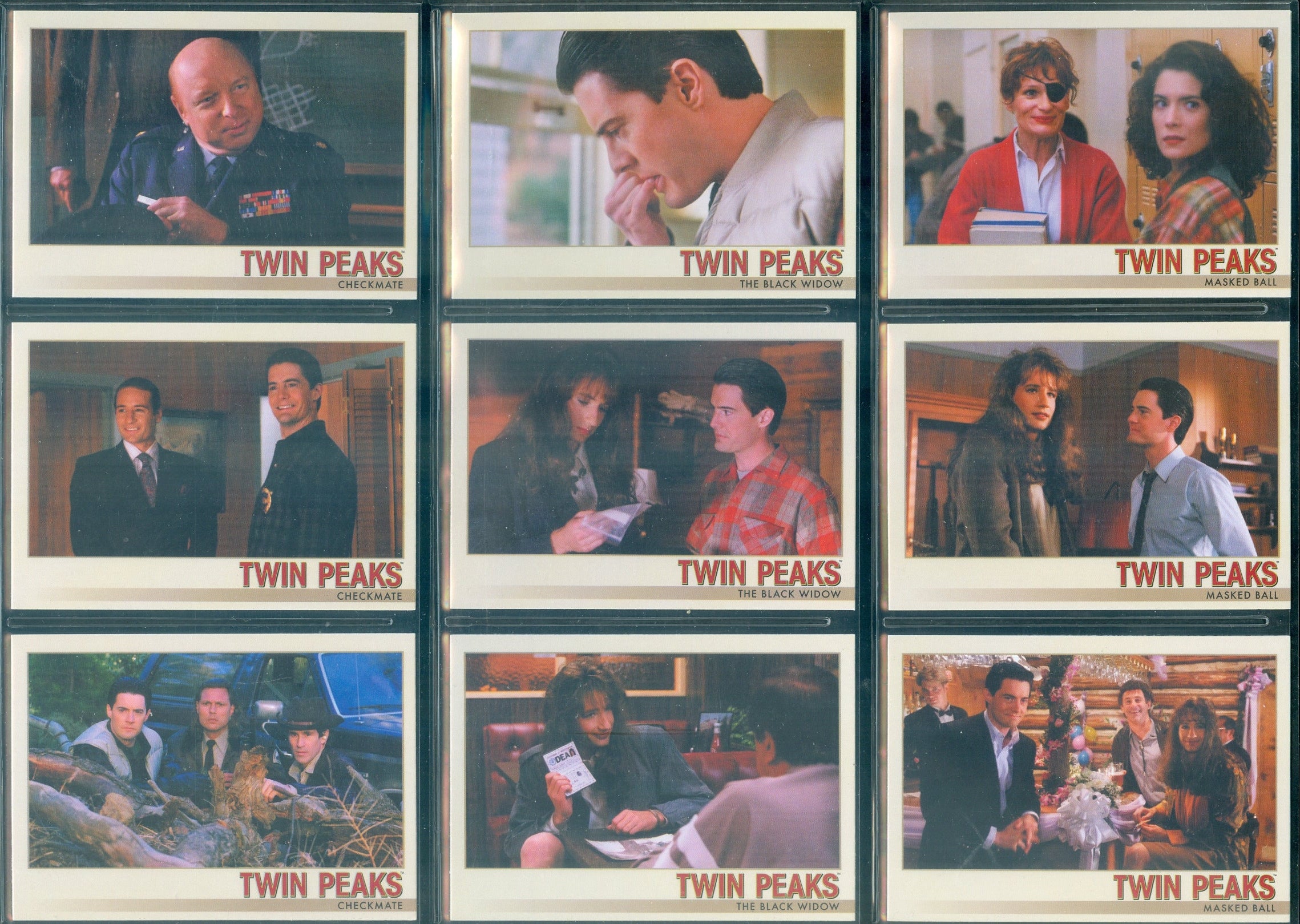 Twin Peaks 3 Different Complete Set Lot See Specific Sets Below