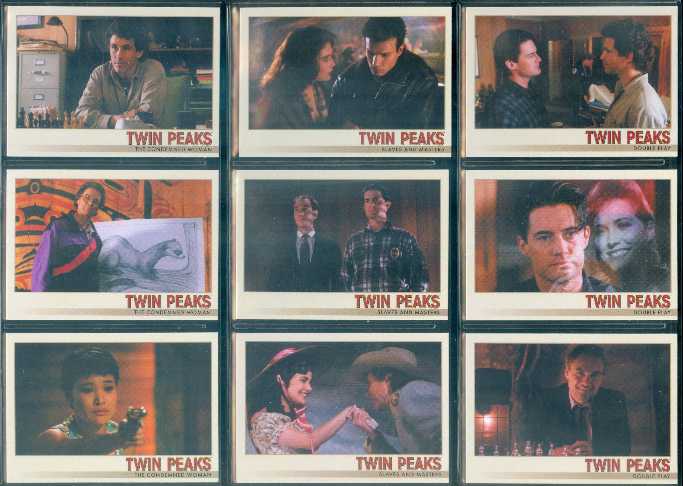 Twin Peaks 3 Different Complete Set Lot See Specific Sets Below