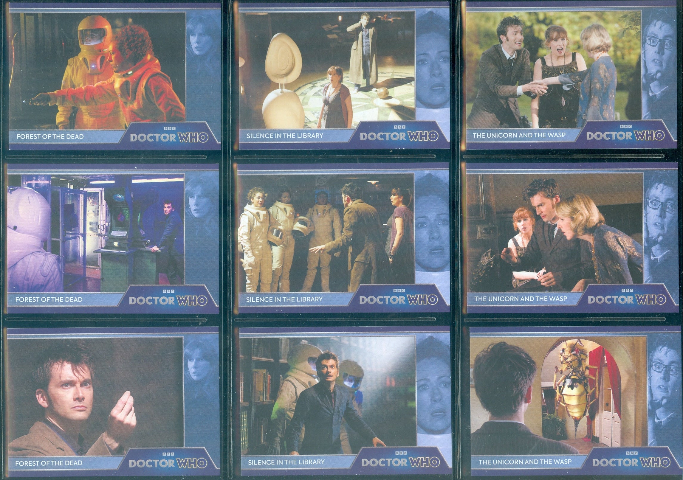 Doctor Who 3 Set Lot from Rittenhouse Archives see list of sets below
