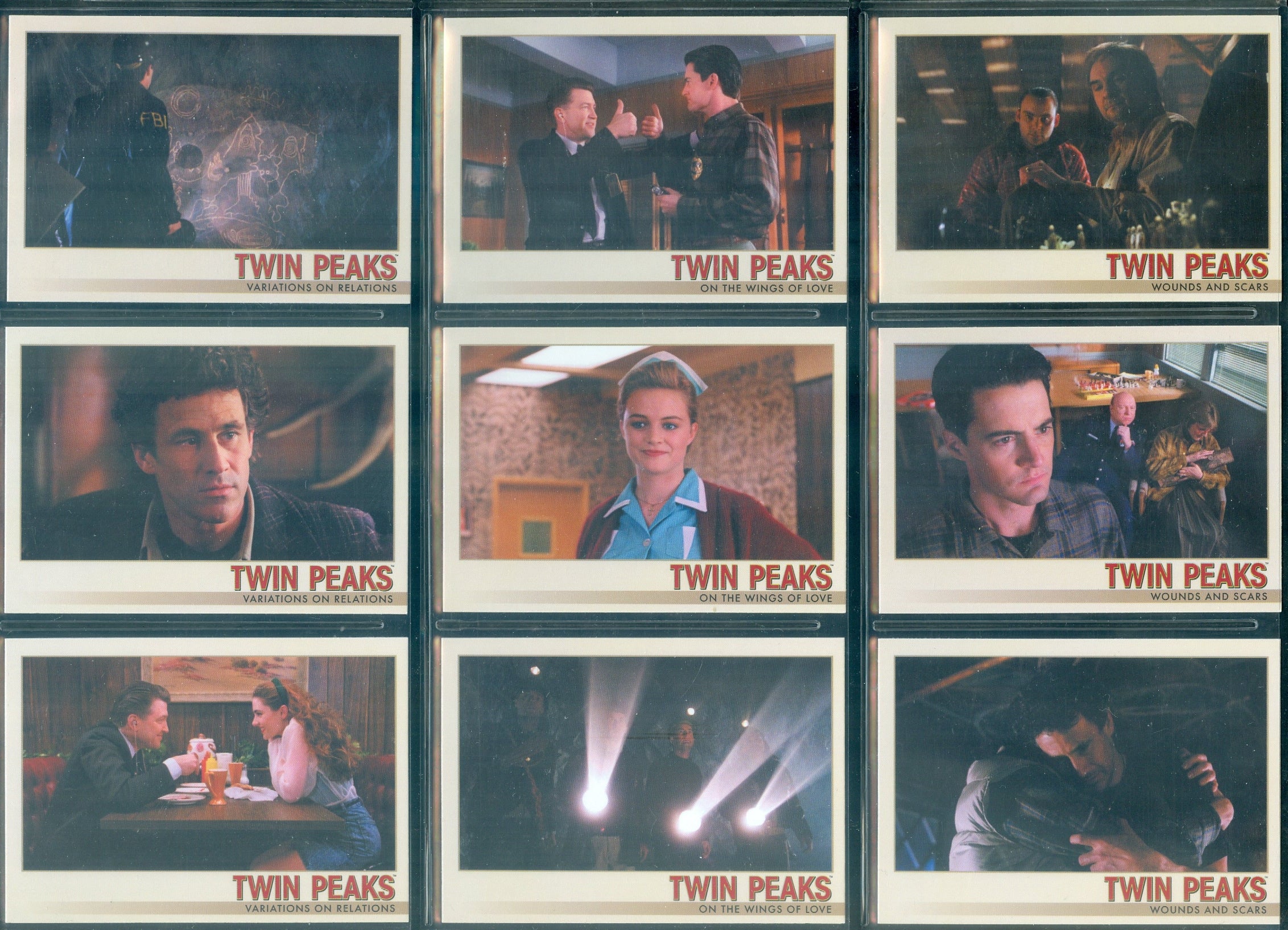 Twin Peaks 3 Different Complete Set Lot See Specific Sets Below