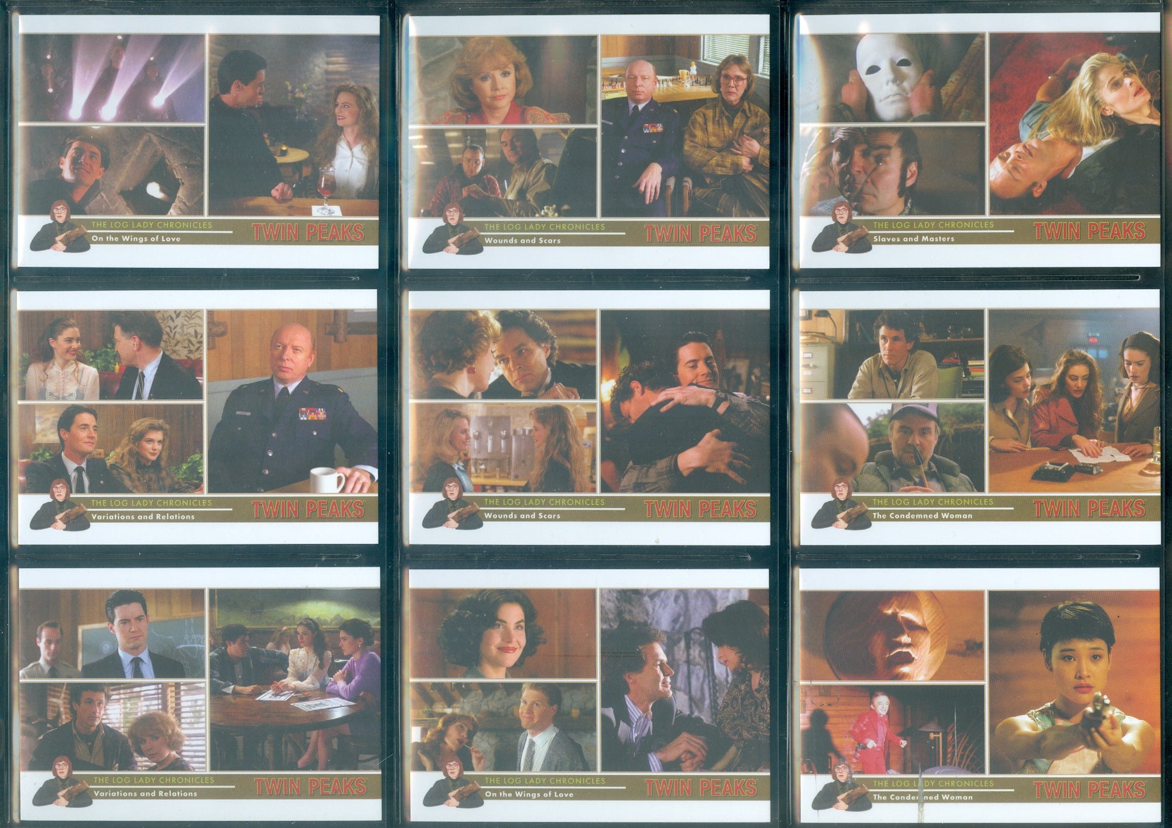 Twin Peaks 3 Different Complete Set Lot See Specific Sets Below