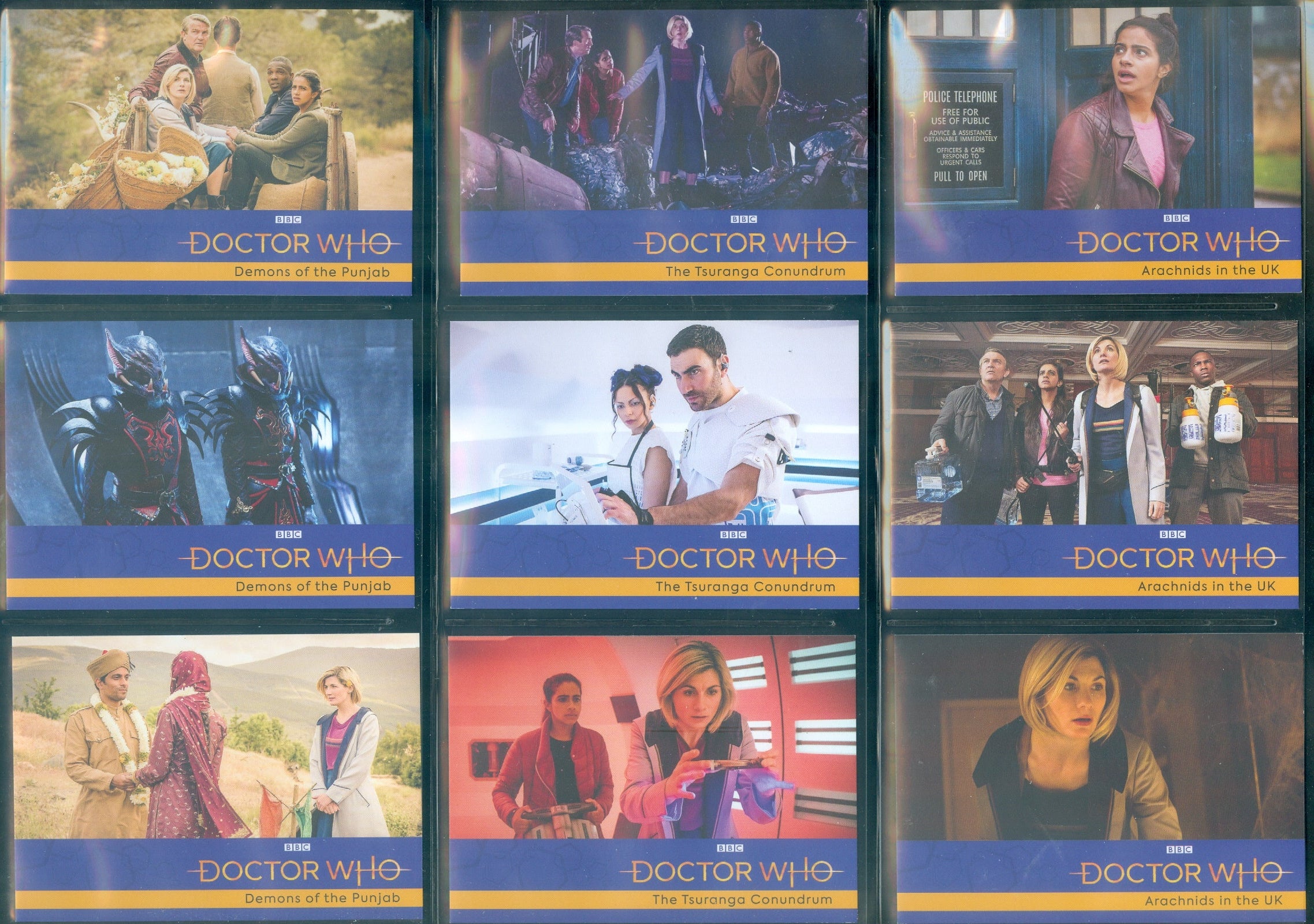 Doctor Who 3 Set Lot from Rittenhouse Archives see list of sets below