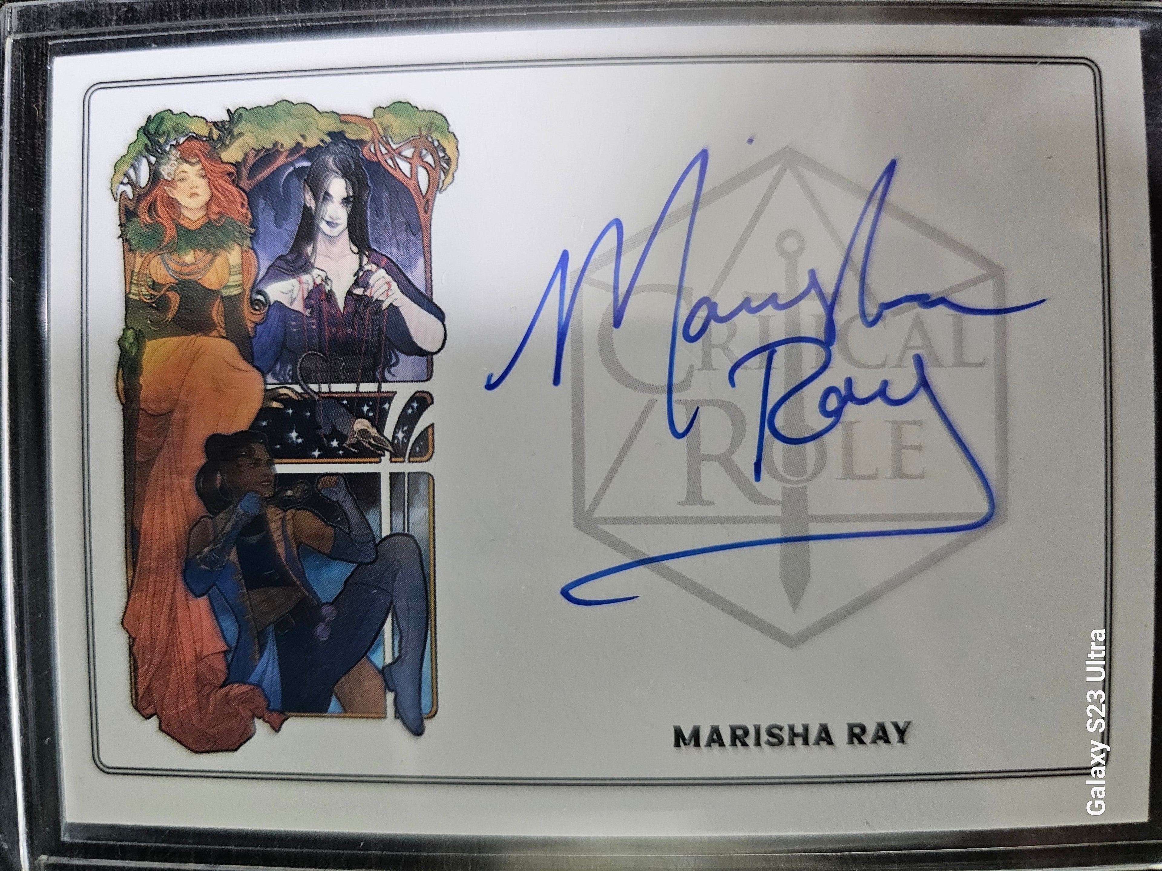 Critical Role 10th Anniversary  Marisha Ray  Autograph Card