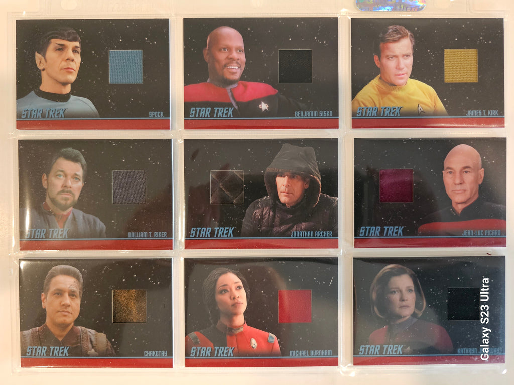 Star Trek Connections 38 Card Costume Card Complete Set ( # 1 )
