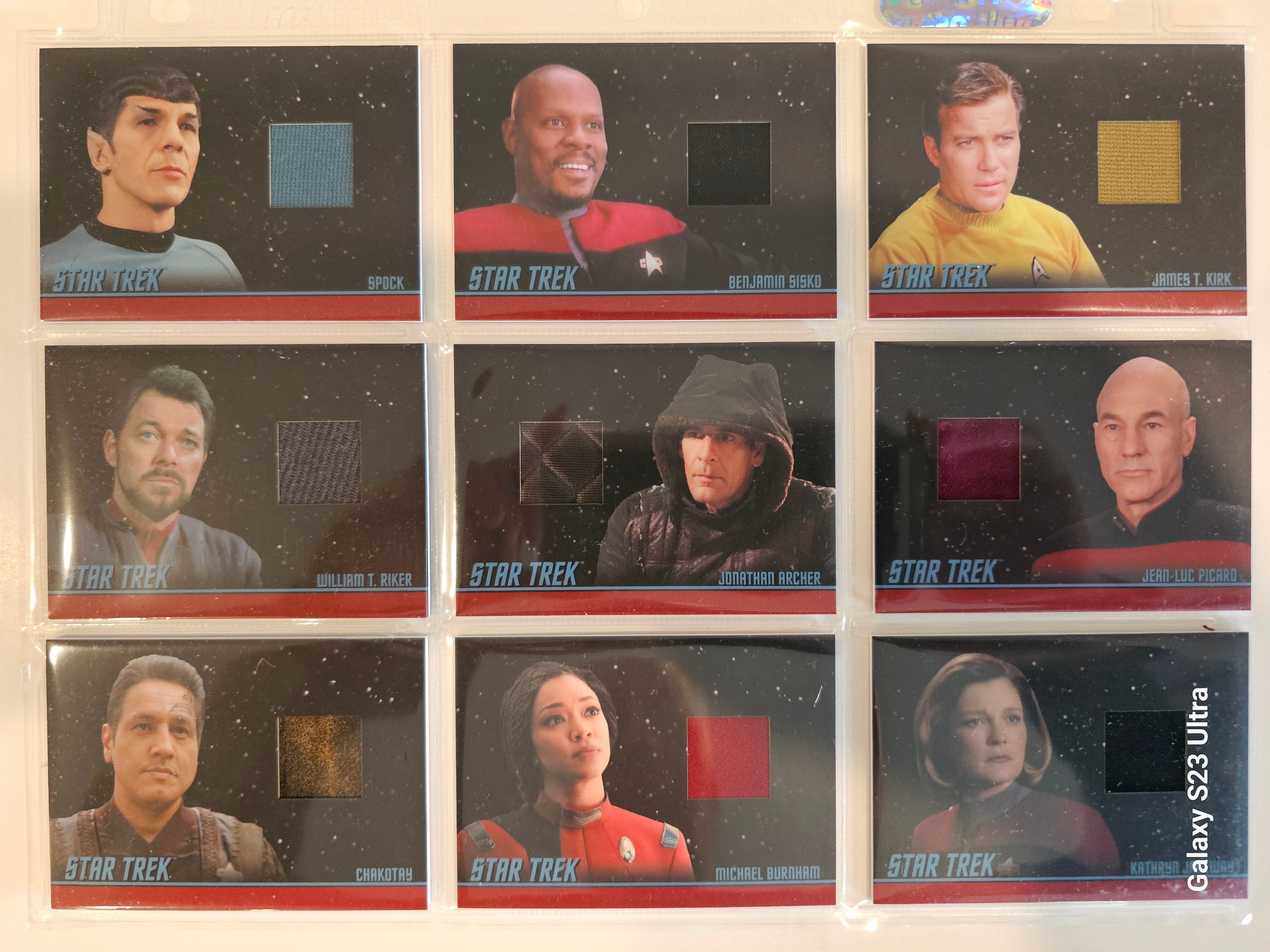 Star Trek Connections 38 Card Costume Card Complete Set ( # 1 )