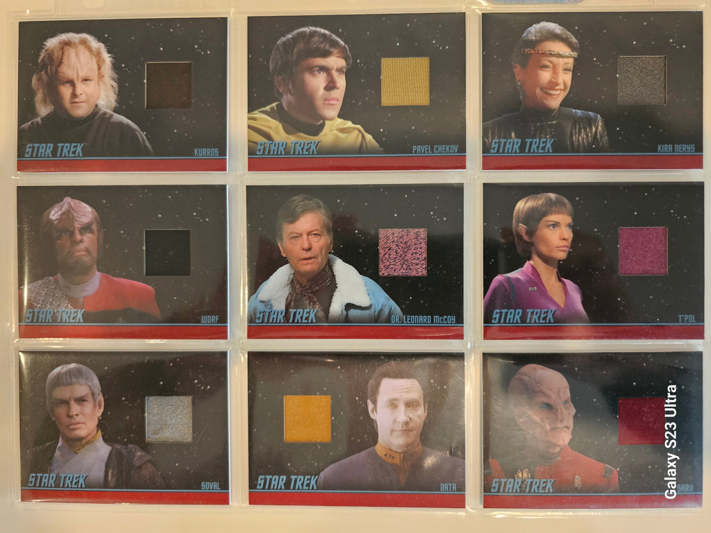 Star Trek Connections 38 Card Costume Card Complete Set ( # 1 )