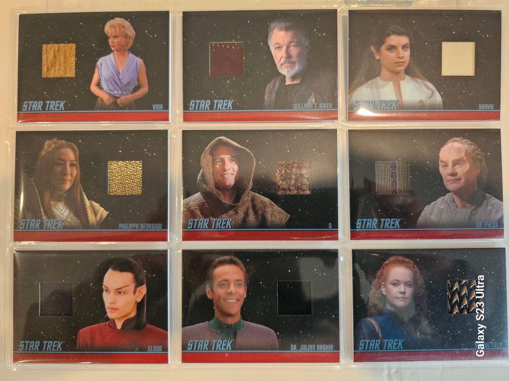 Star Trek Connections 38 Card Costume Card Complete Set ( # 1 )
