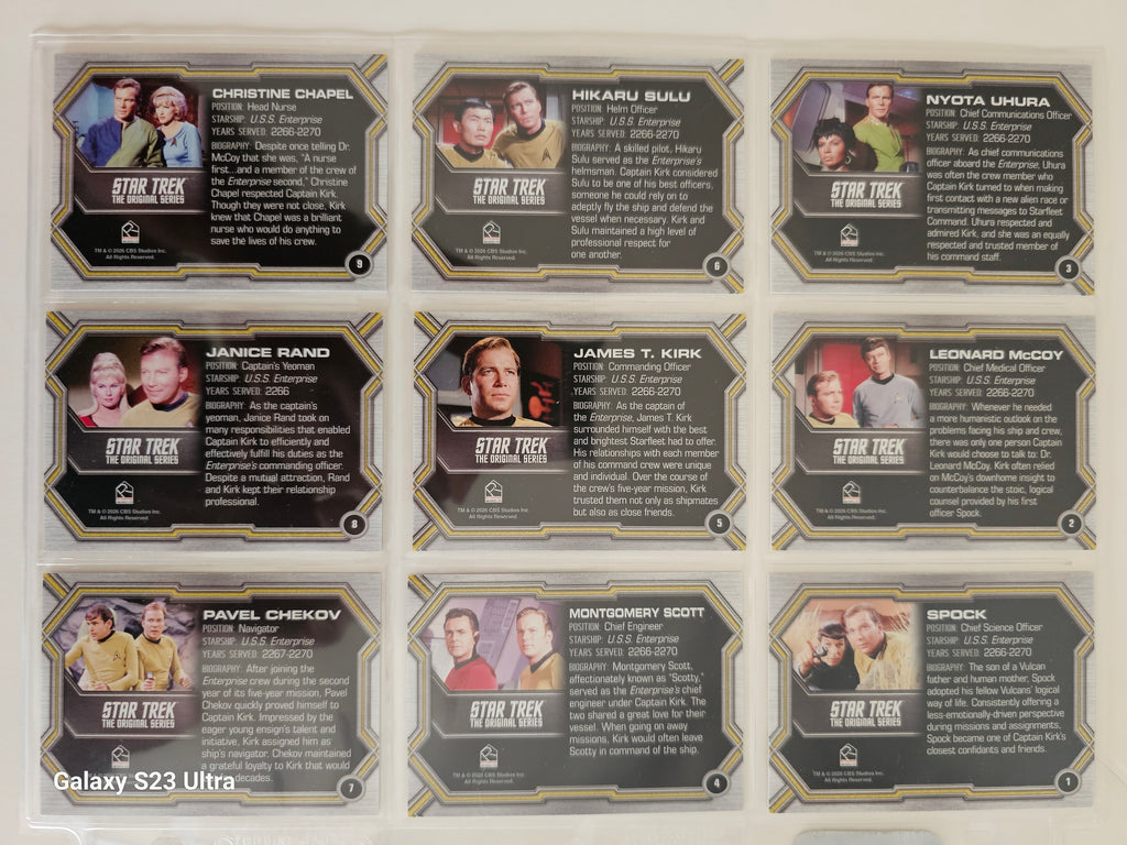 Star Trek Connections Mini-Master Set ( A )  SEE CONTENTS BELOW