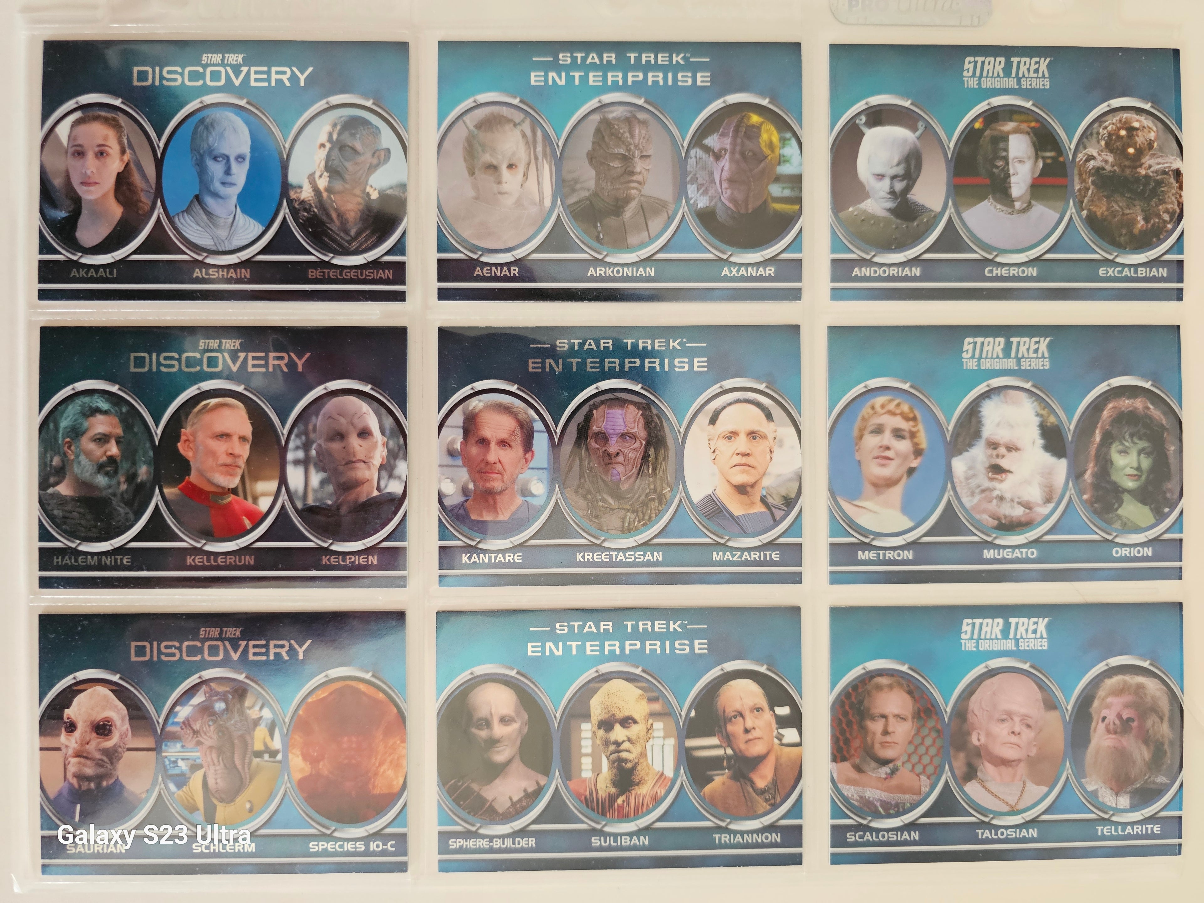 Star Trek Connections Mini-Master Set ( A )  SEE CONTENTS BELOW