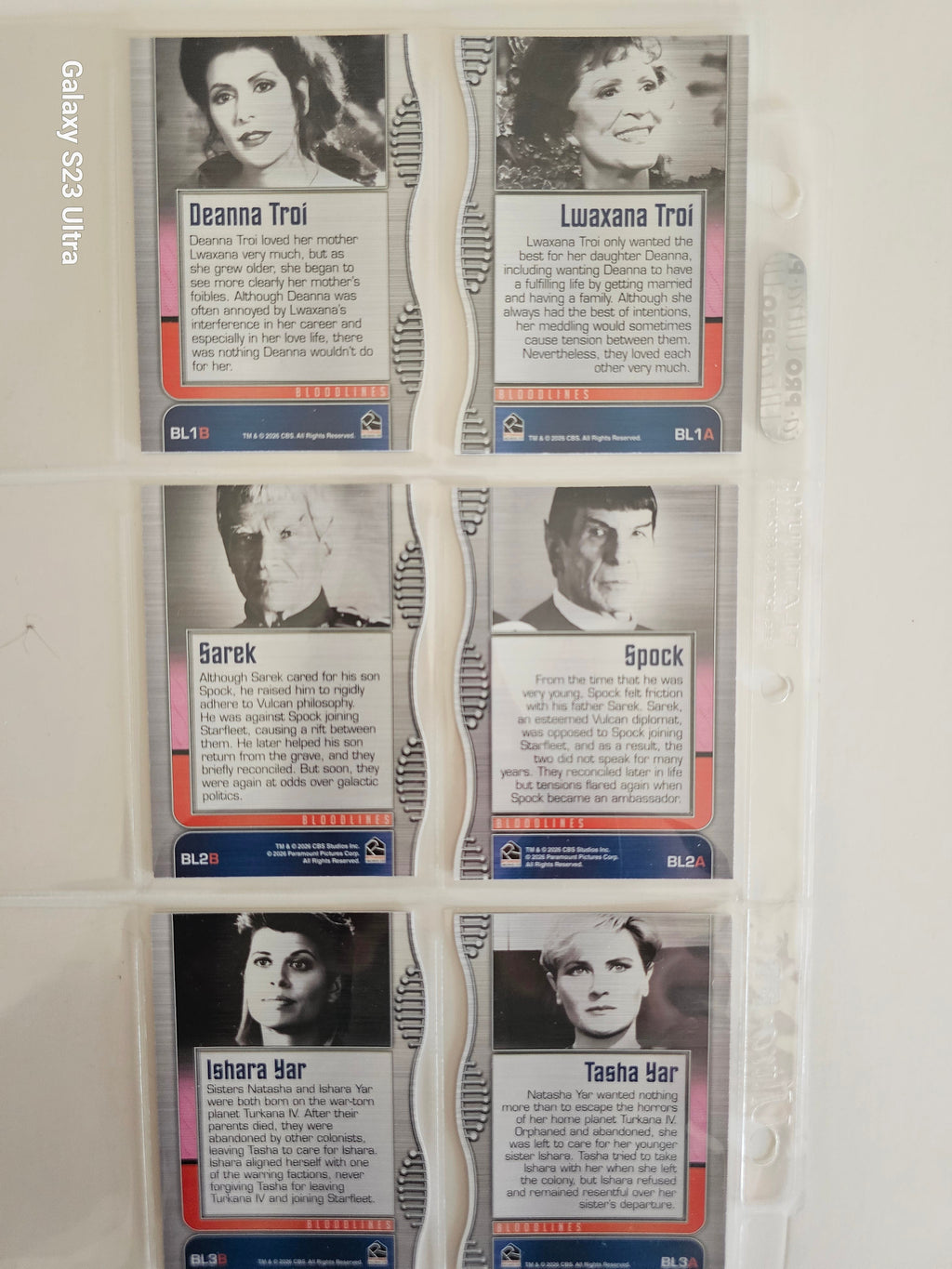 Star Trek Connections Mini-Master Set ( A )  SEE CONTENTS BELOW