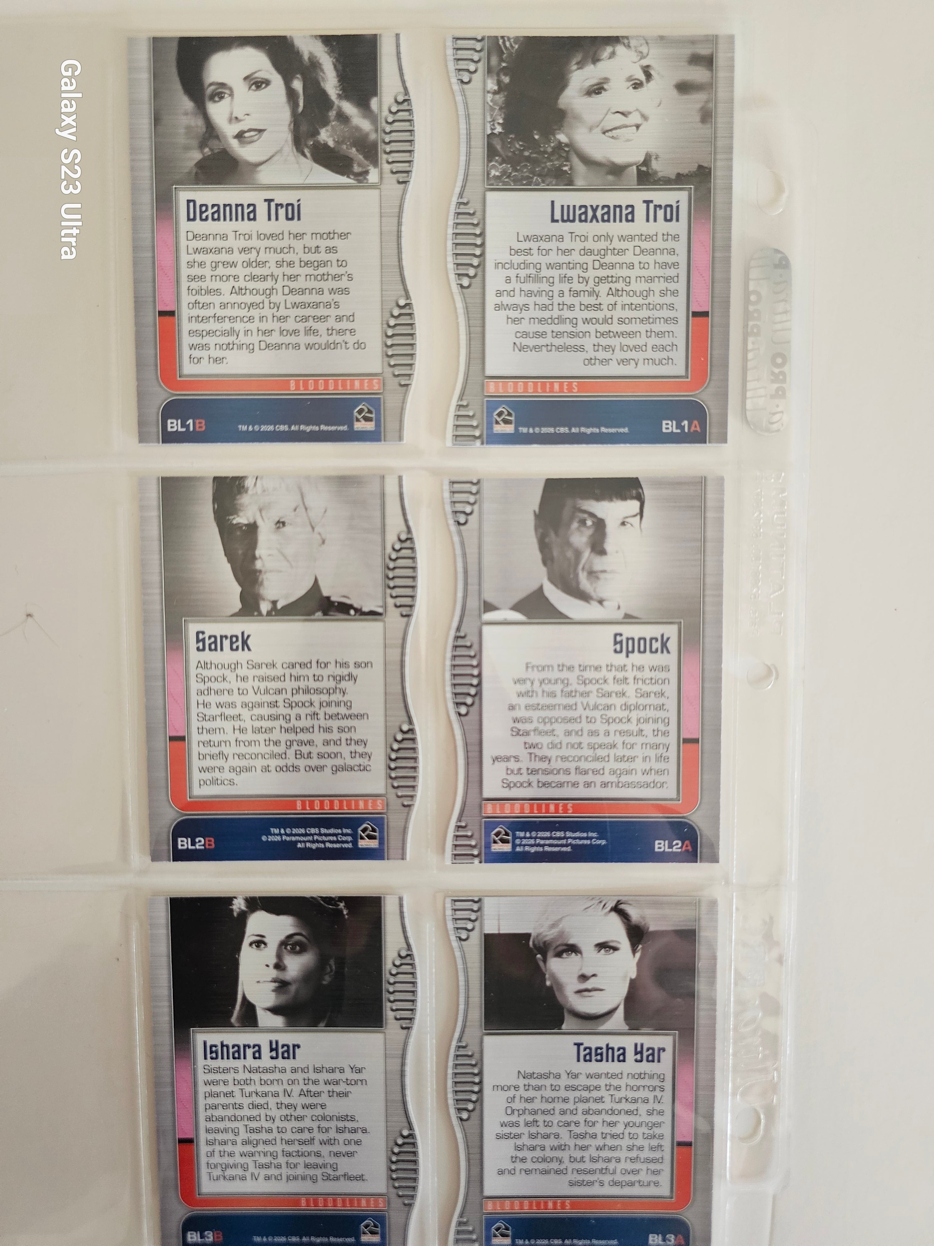 Star Trek Connections Mini-Master Set ( A )  SEE CONTENTS BELOW
