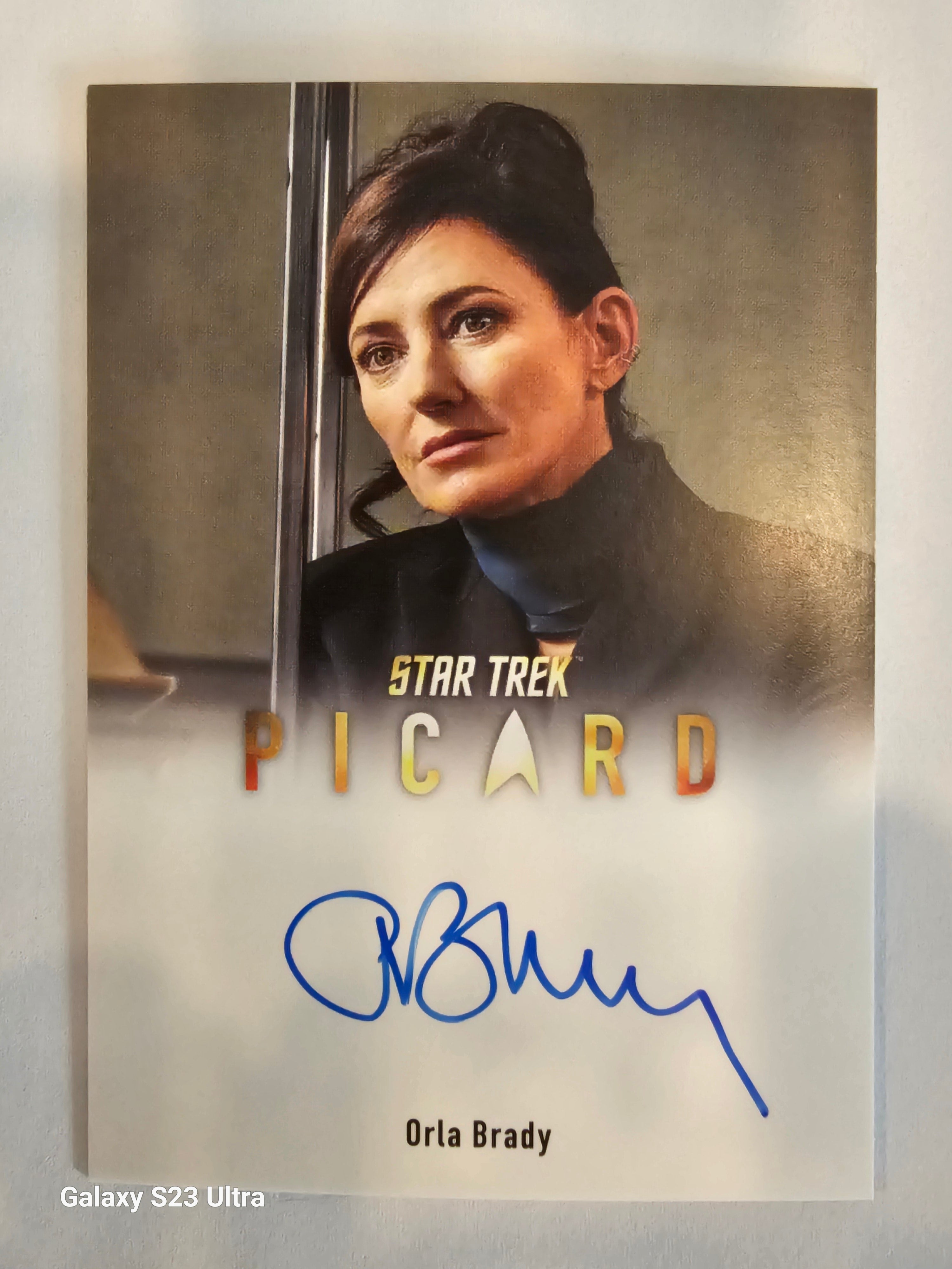 Star Trek Connections  Orla Brady as Tallinn Full Bleed Autograph Card ( B )