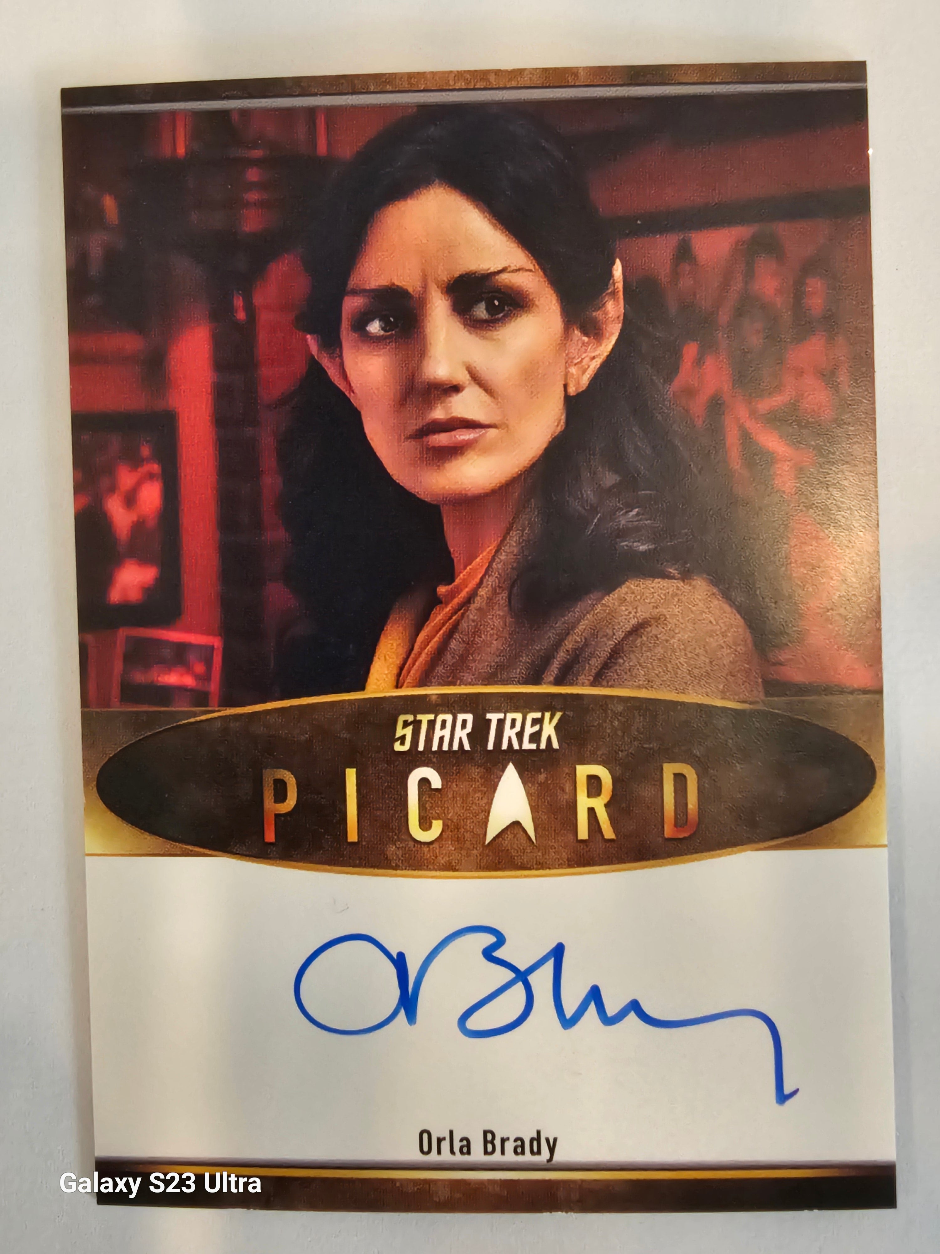 Star Trek Connections  Orla Brady as Tallinn Bordered Autograph Card ( A )
