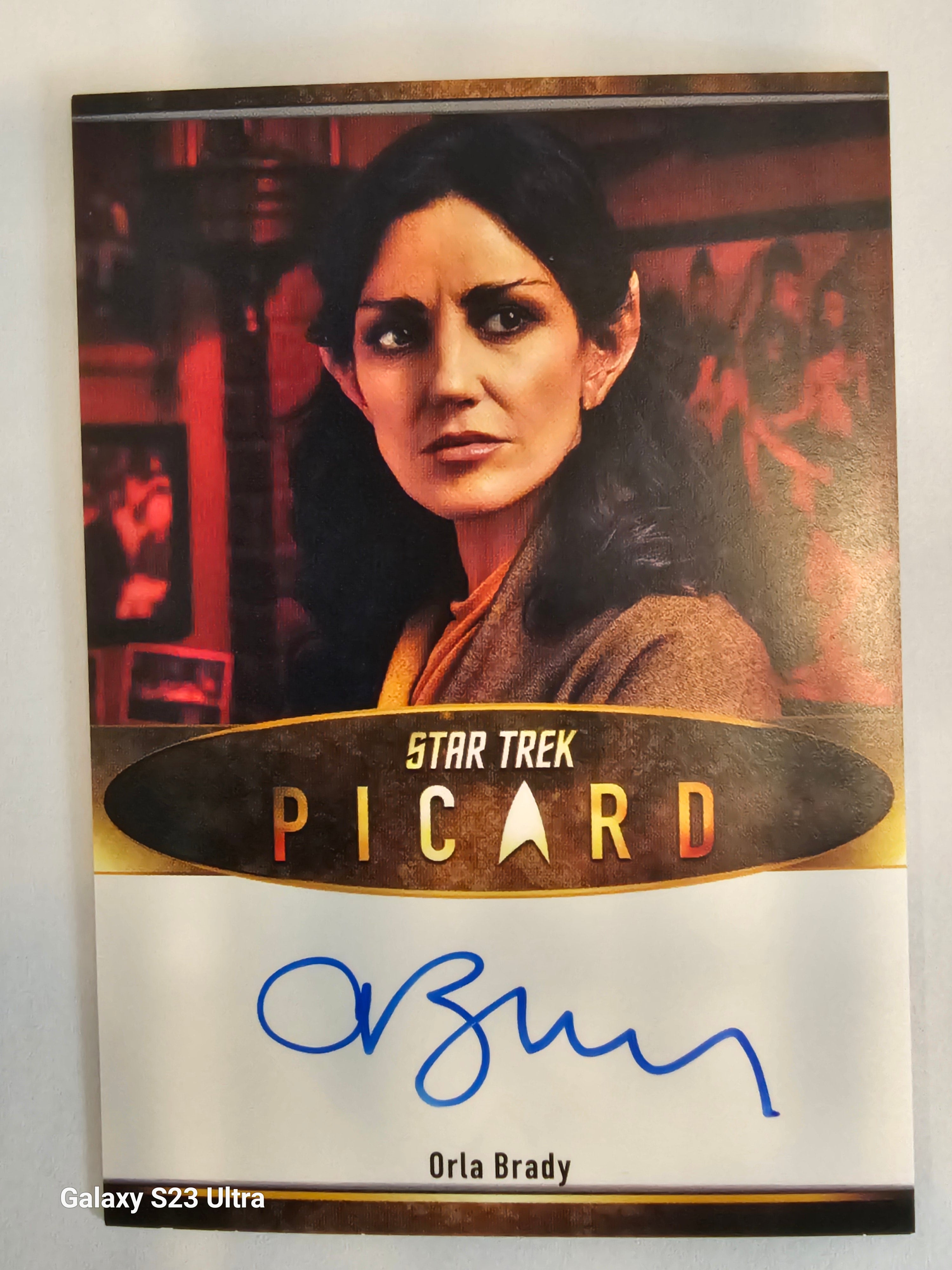 Star Trek Connections  Orla Brady as Tallinn Bordered Autograph Card ( B )