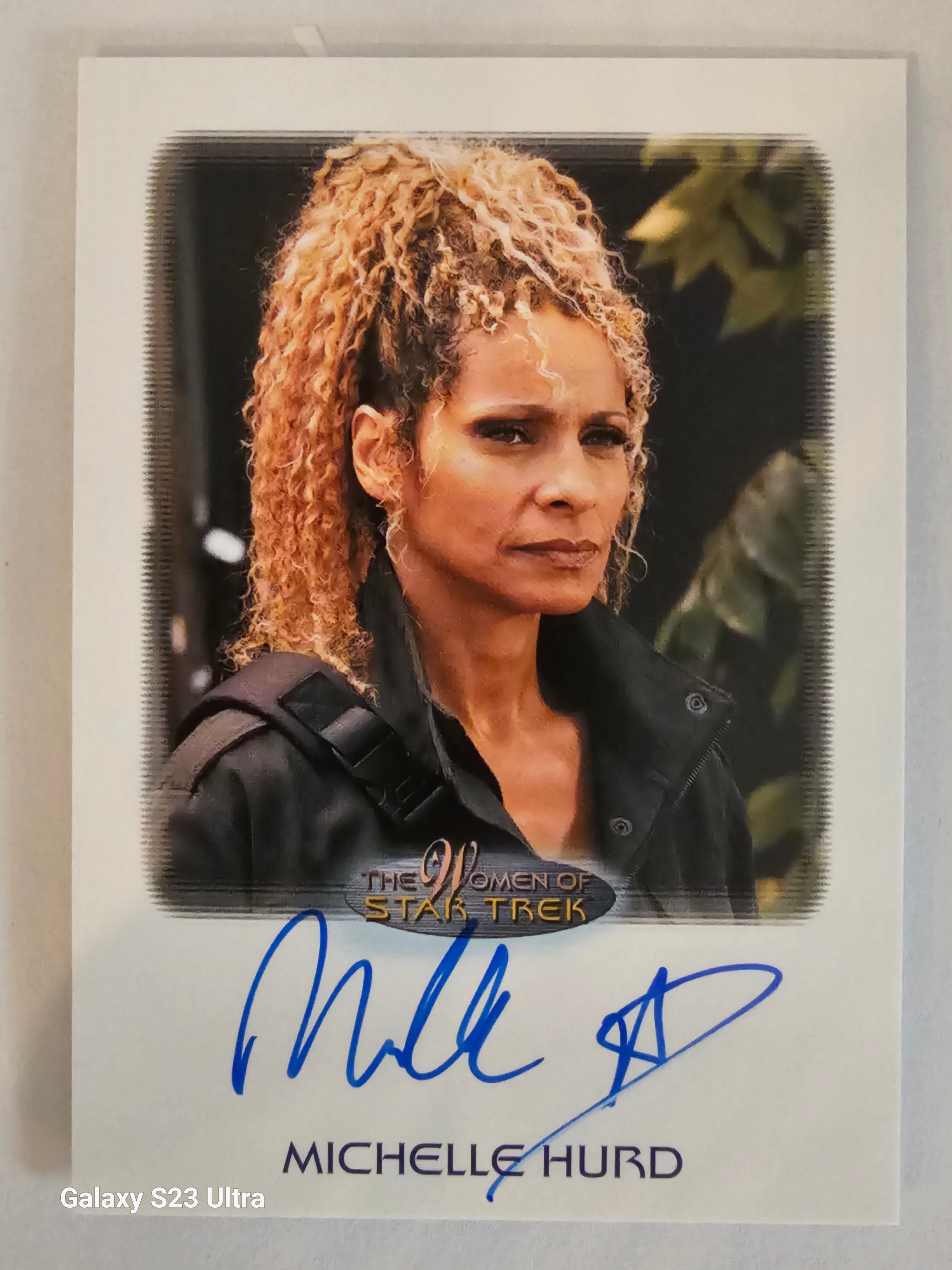 Star Trek Connections  Michelle Hurd as Raffi Musiker WoST Autograph Card