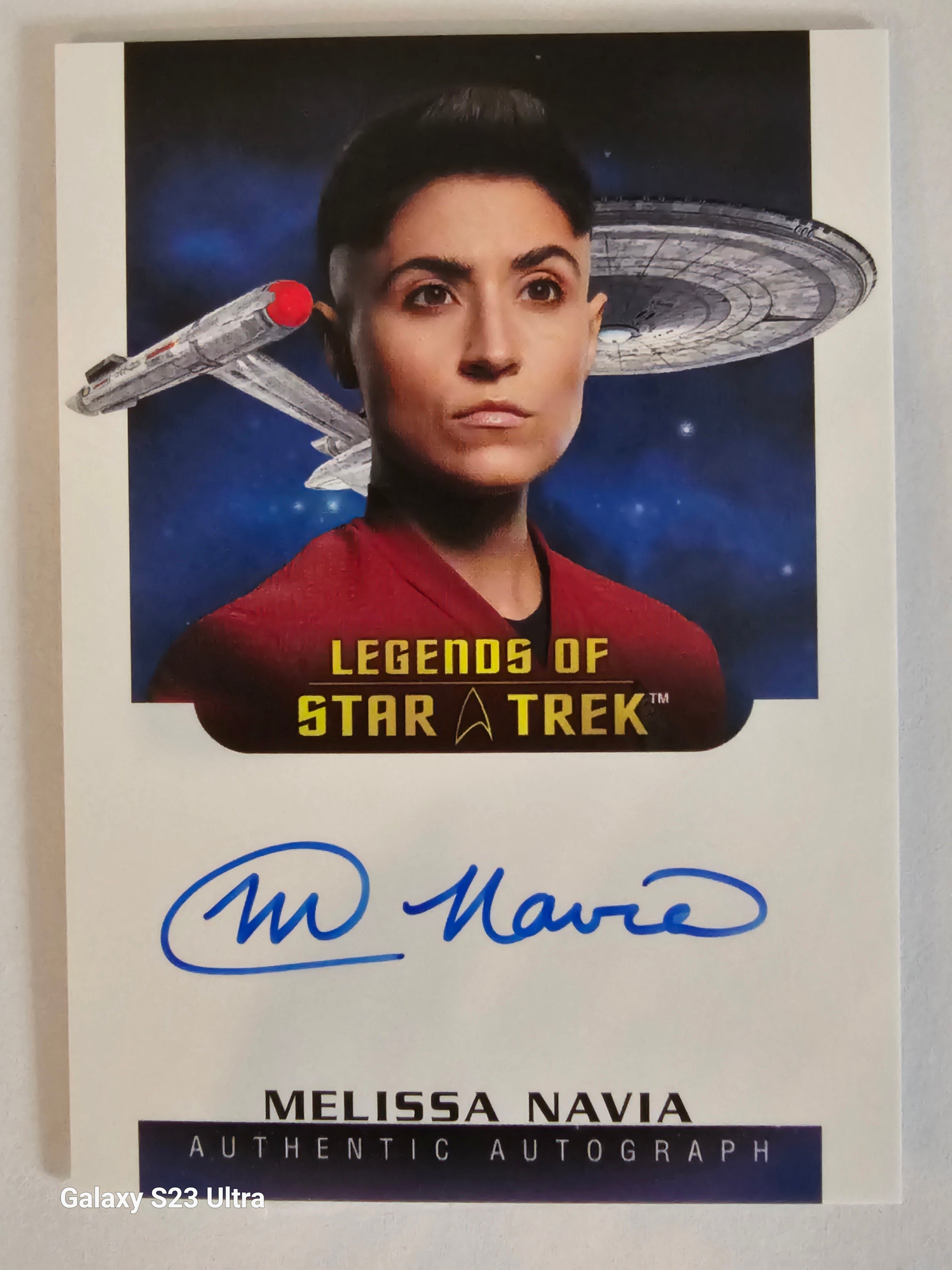 Star Trek Connections (LA27) Melissa Navia as Erica Ortegas Legend Autograph Card ( A )