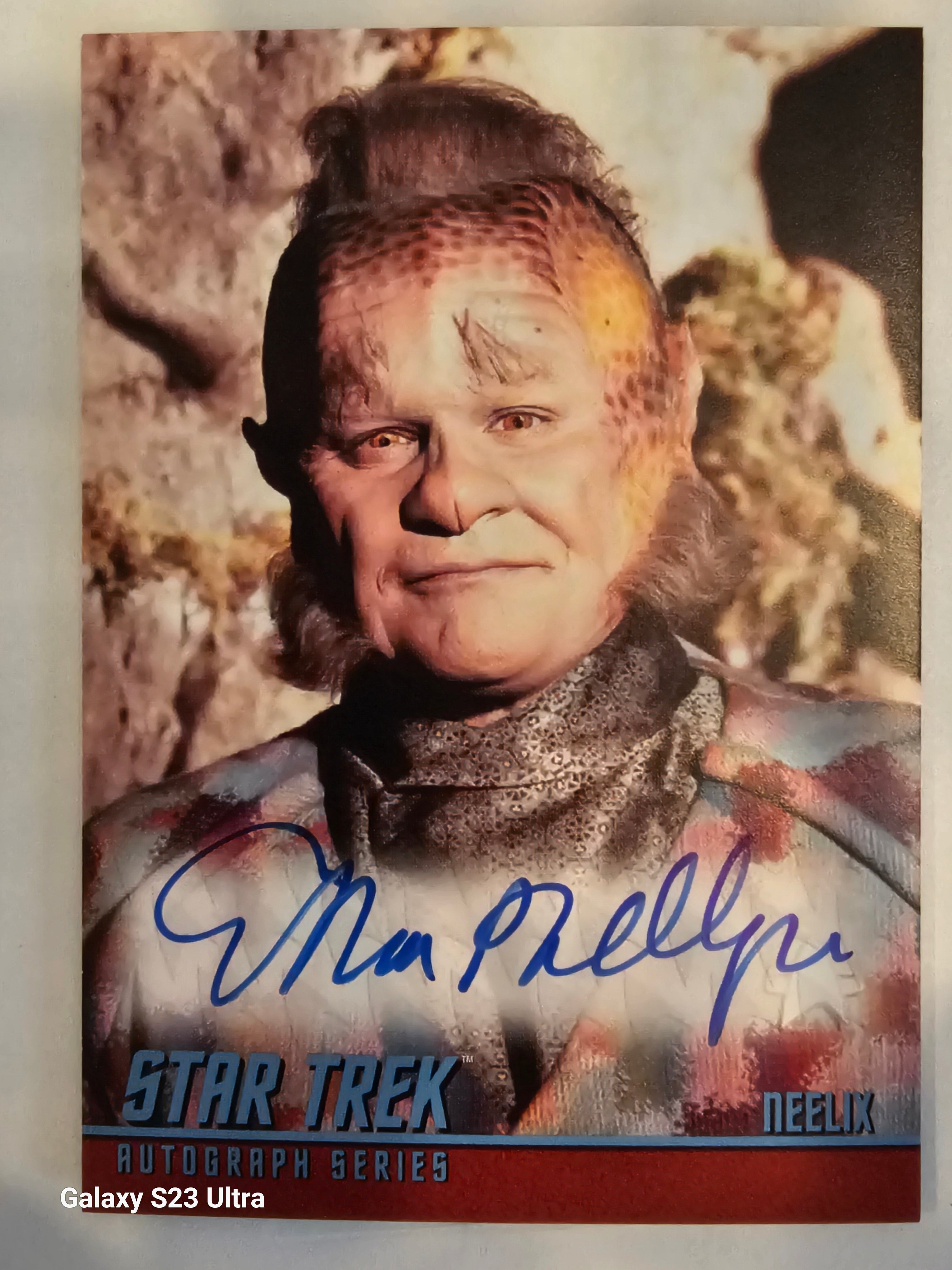 Star Trek Connections (A12) Ethan Phillips as Neelix Classic TV Autograph Card ( B )