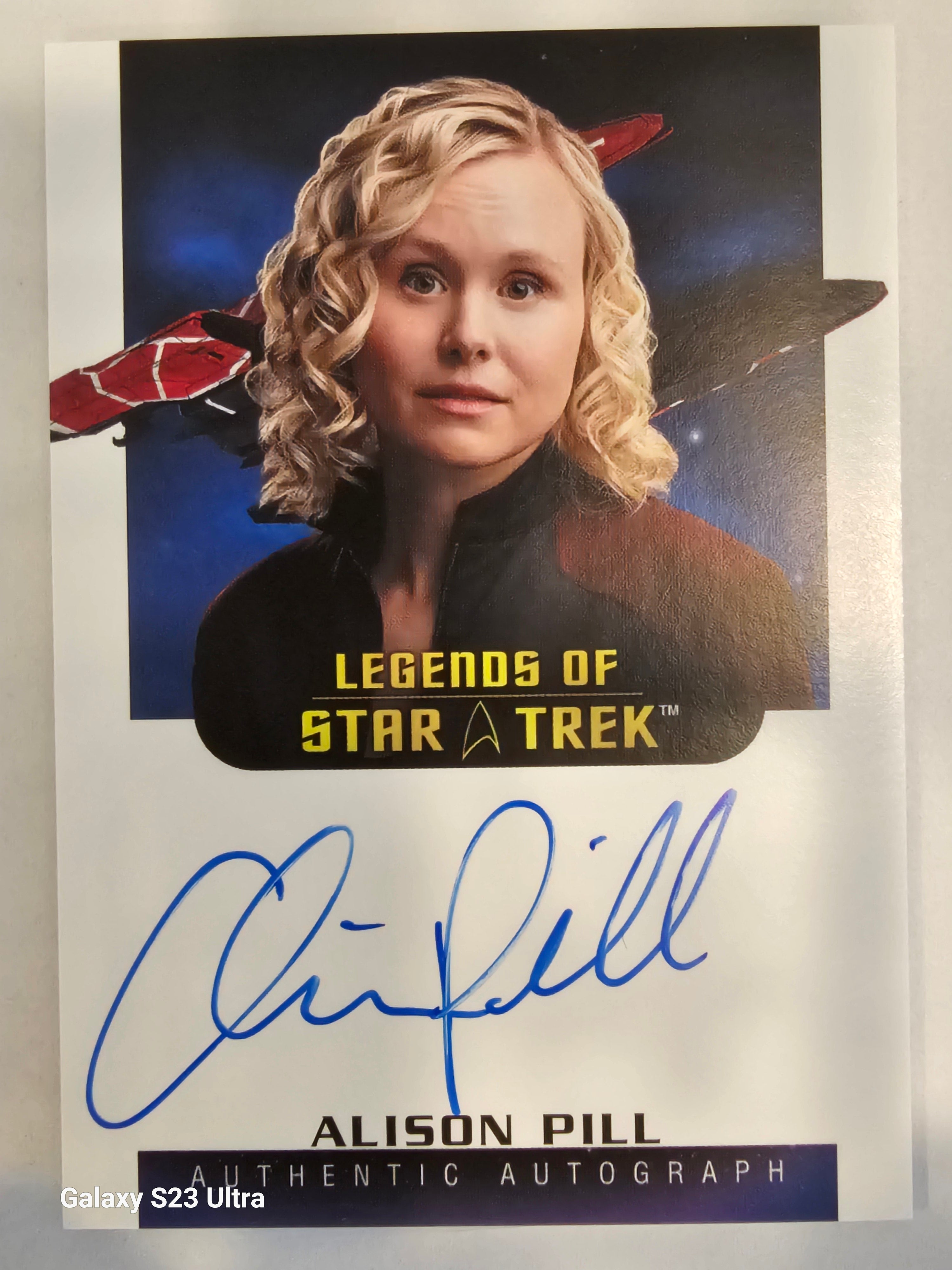 Star Trek Connections (LA25) Alison Pill as Dr Agnes Jurati Legend Autograph Card ( A )