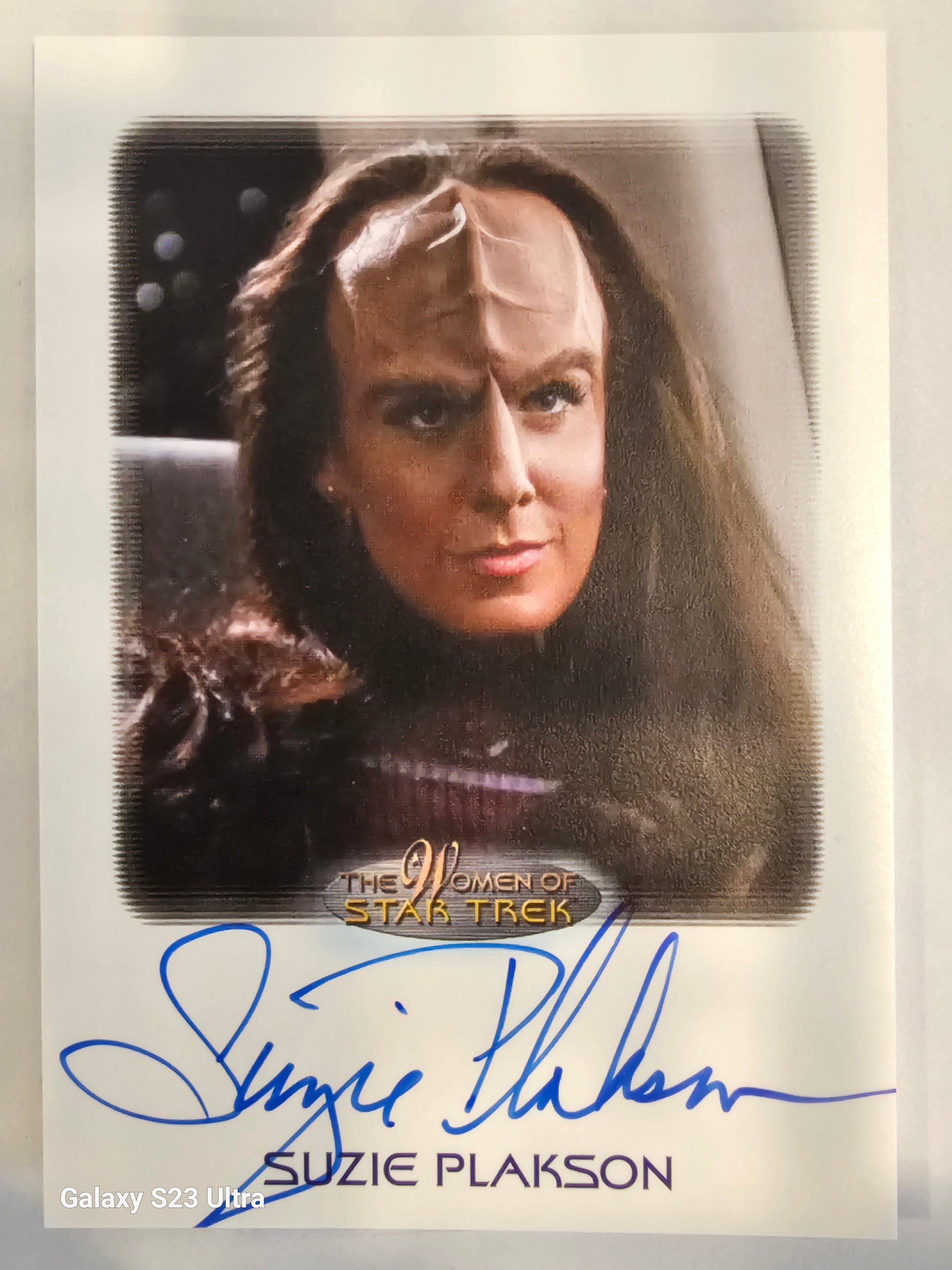 Star Trek Connections  Suzie Plakson as Kehleyr WoST Autograph Card ( A )