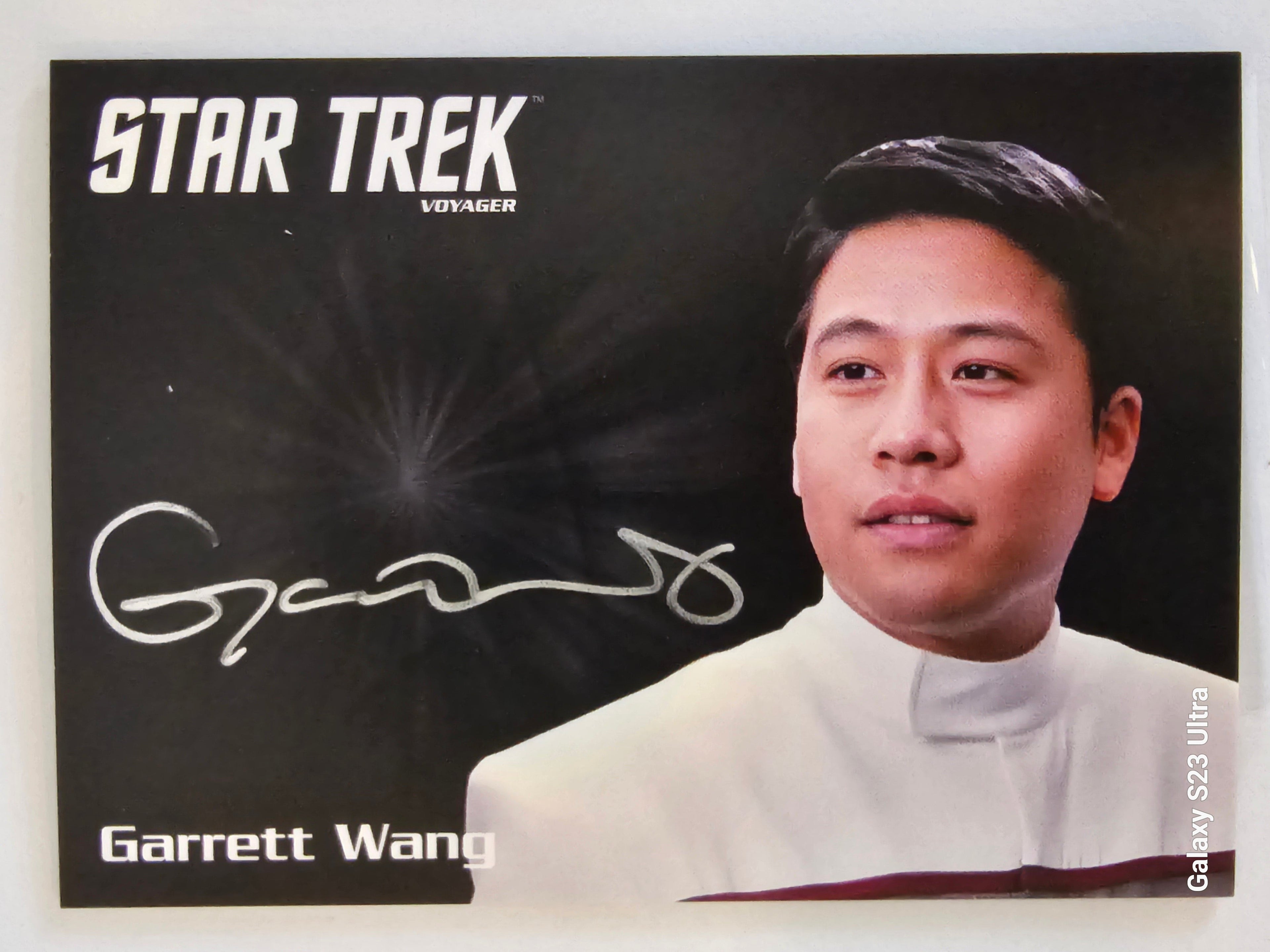 Star Trek Connections Garrett Wang as Harry Kim Silver Autograph Card ( A )