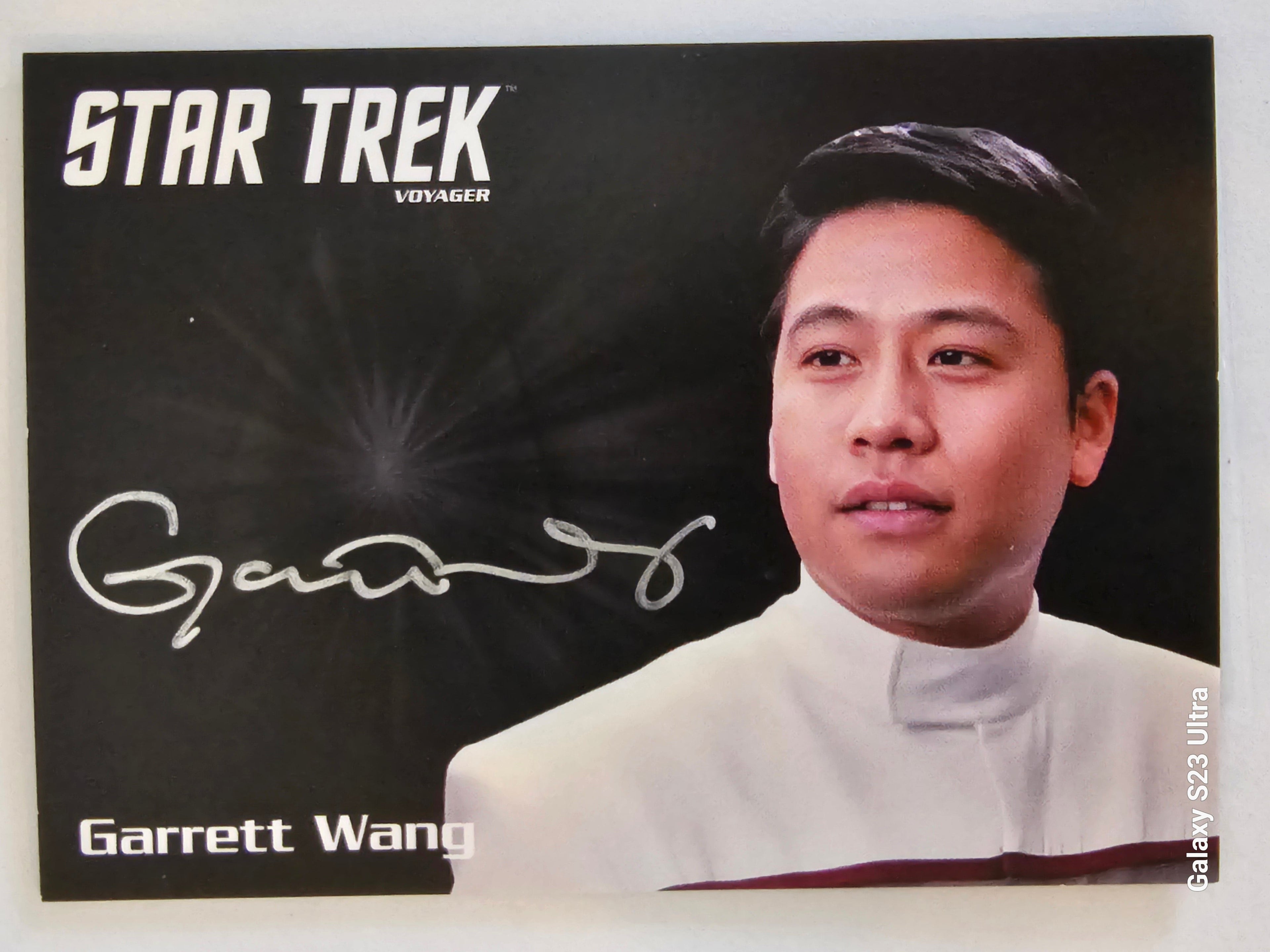 Star Trek Connections Garrett Wang as Harry Kim Silver Autograph Card ( B )