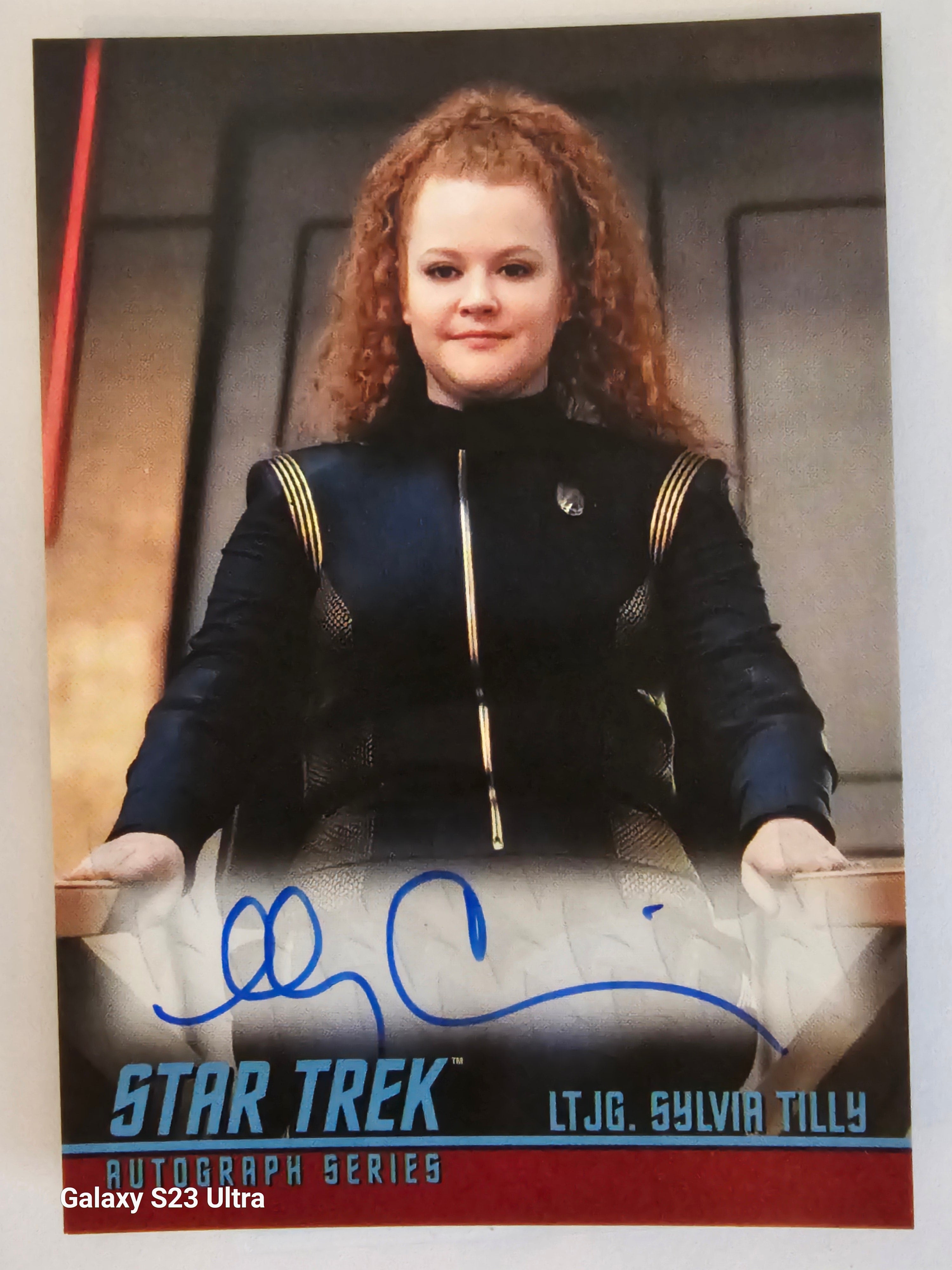 Star Trek Connections (A16) Mary Wiseman as Silvia Tilly Classic TV Autograph Card ( B )