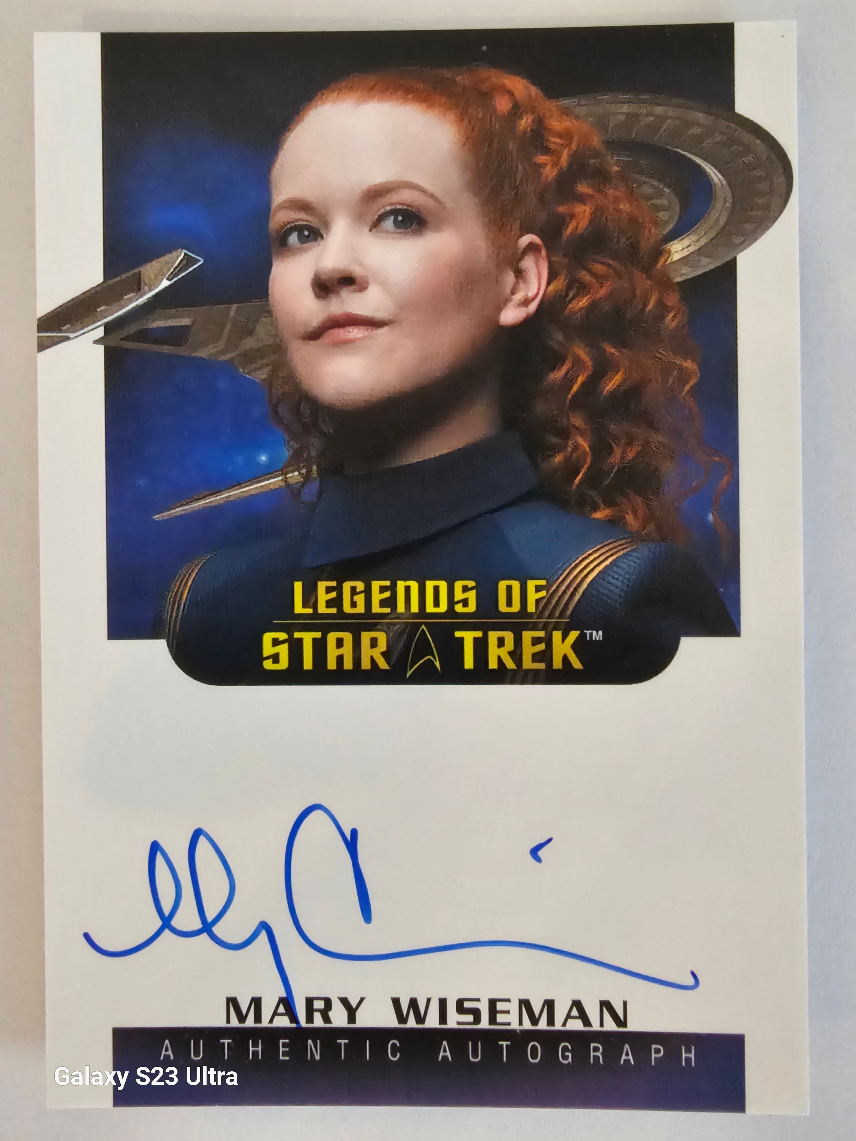 Star Trek Connections (LA38) Mary Wiseman as Silvia Tilly Legend Autograph Card ( A )