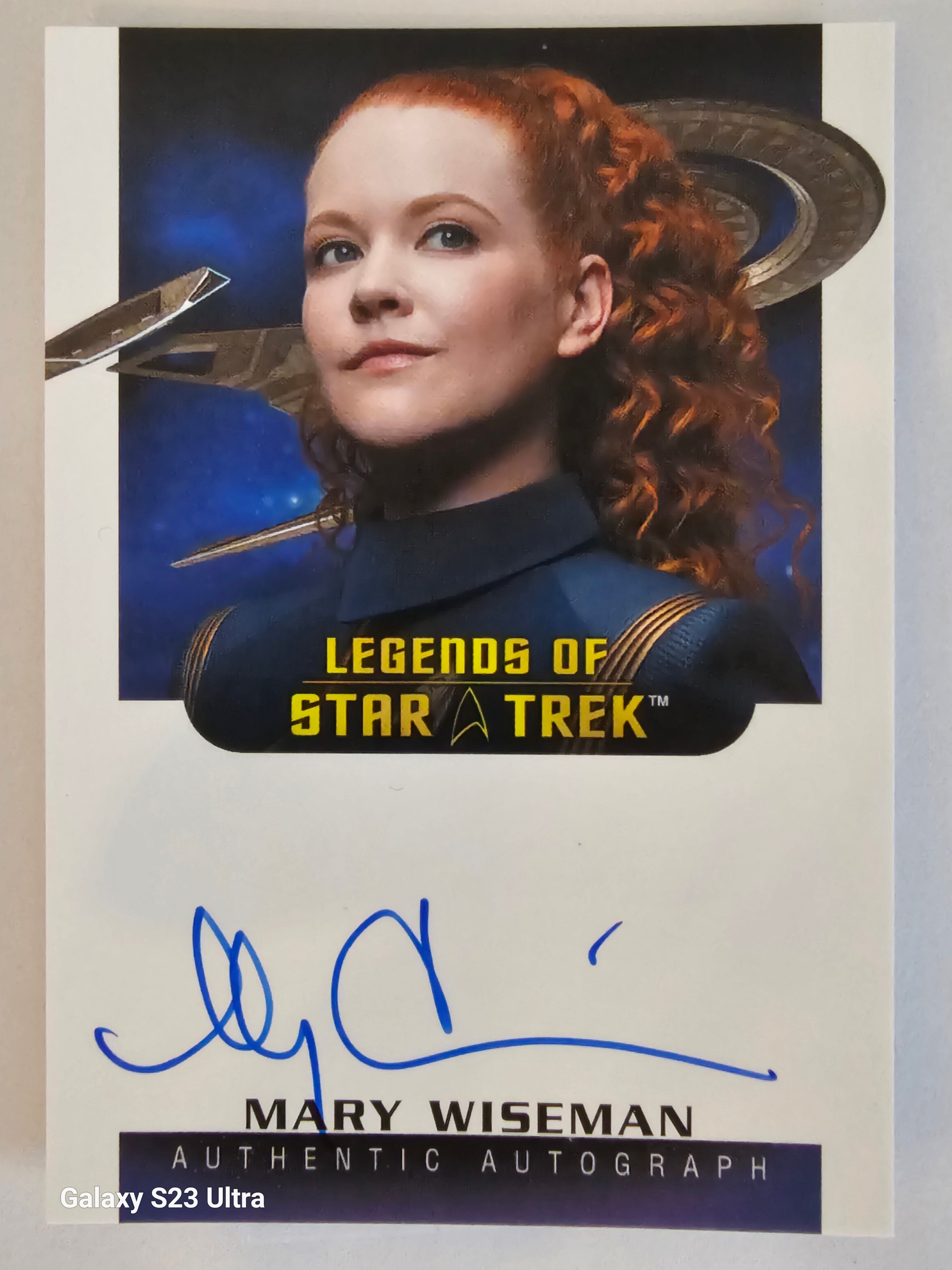 Star Trek Connections (LA38) Mary Wiseman as Silvia Tilly Legend Autograph Card ( B )