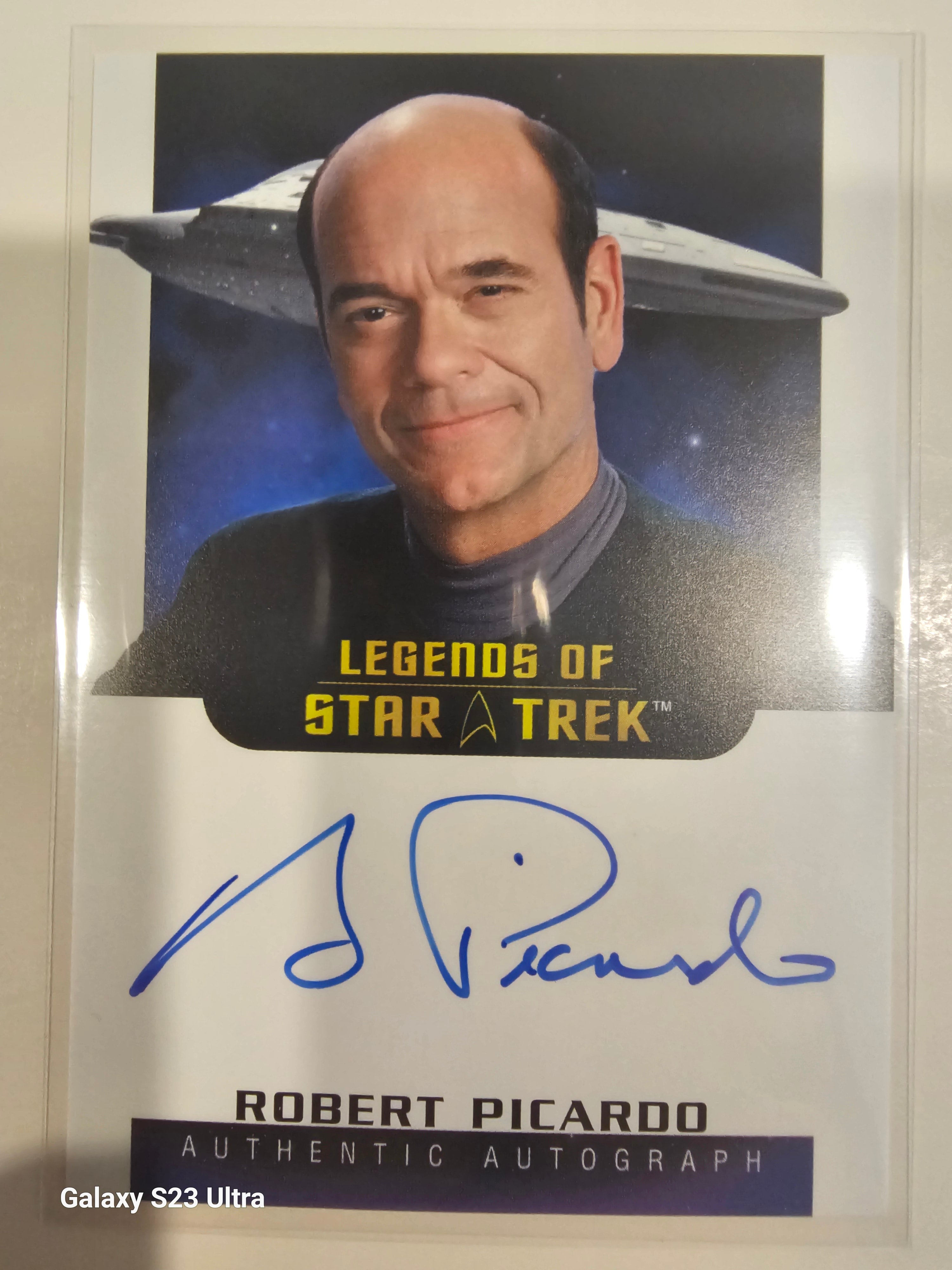Star Trek Connections (LA45) Robert Picardo as The Doctor Legend Autograph Card ( A )