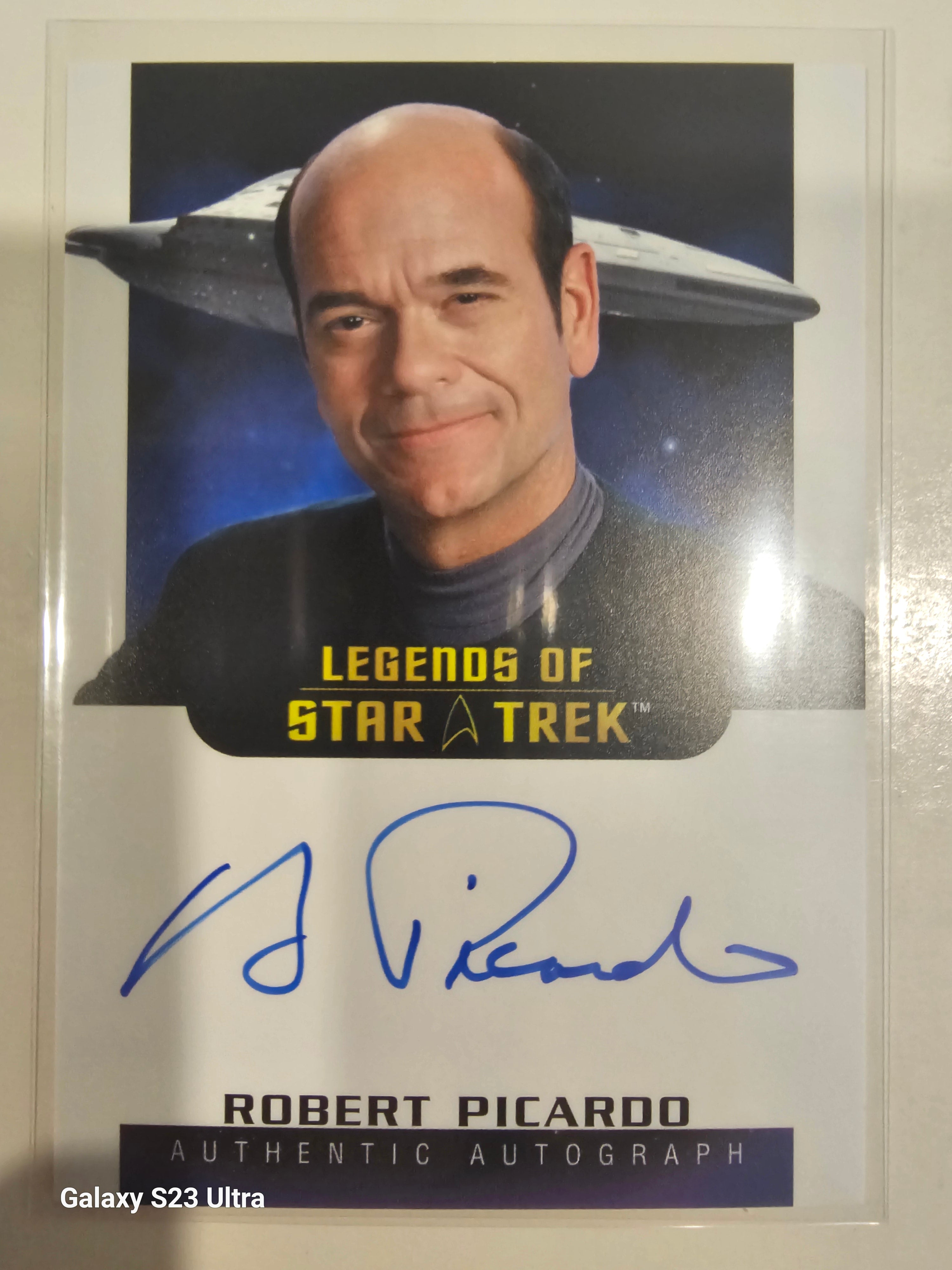 Star Trek Connections (LA45) Robert Picardo as The Doctor Legend Autograph Card ( B )