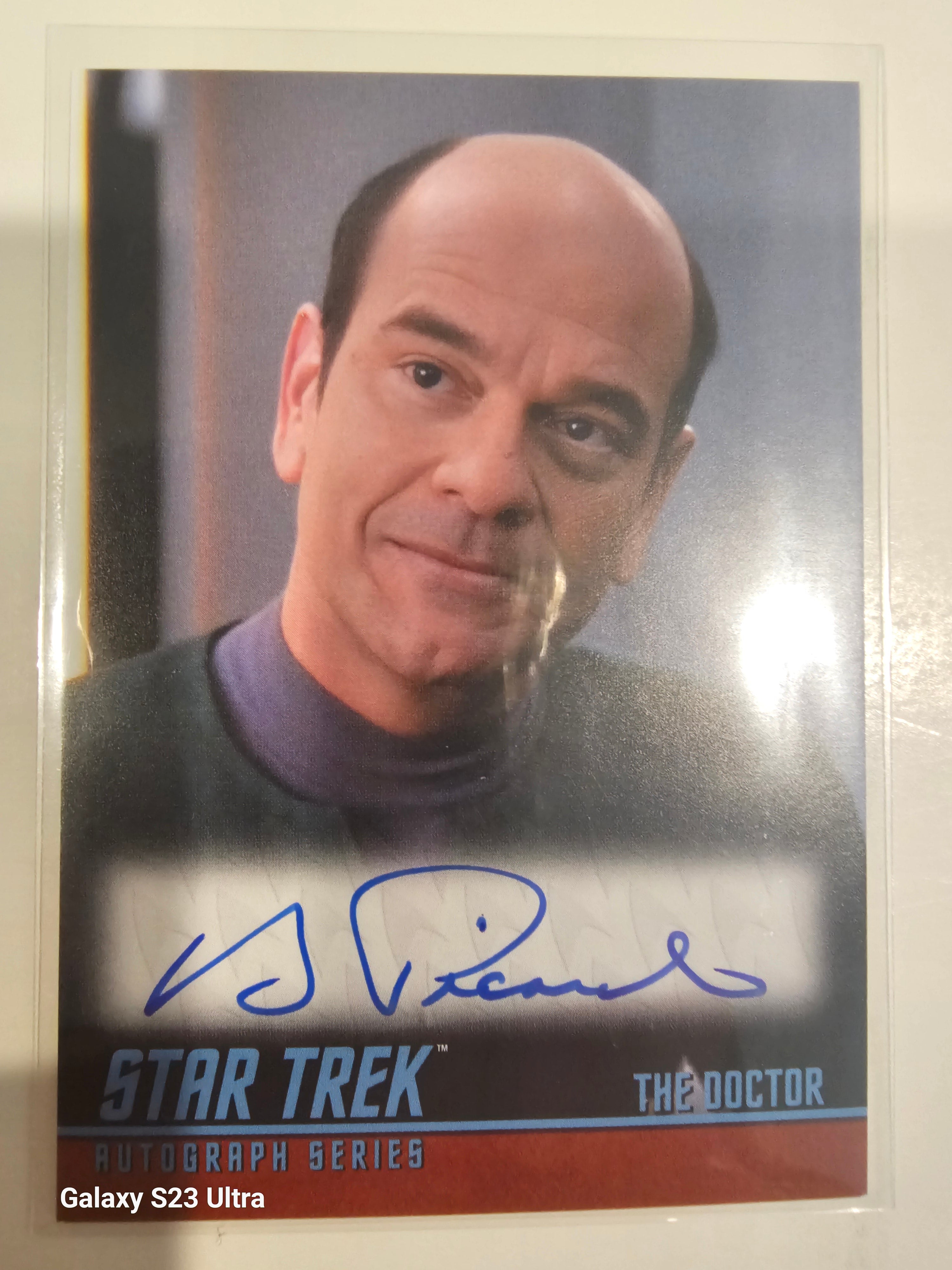 Star Trek Connections (A13) Robert Picardo as The Doctor Classic TV Autograph Card ( B )
