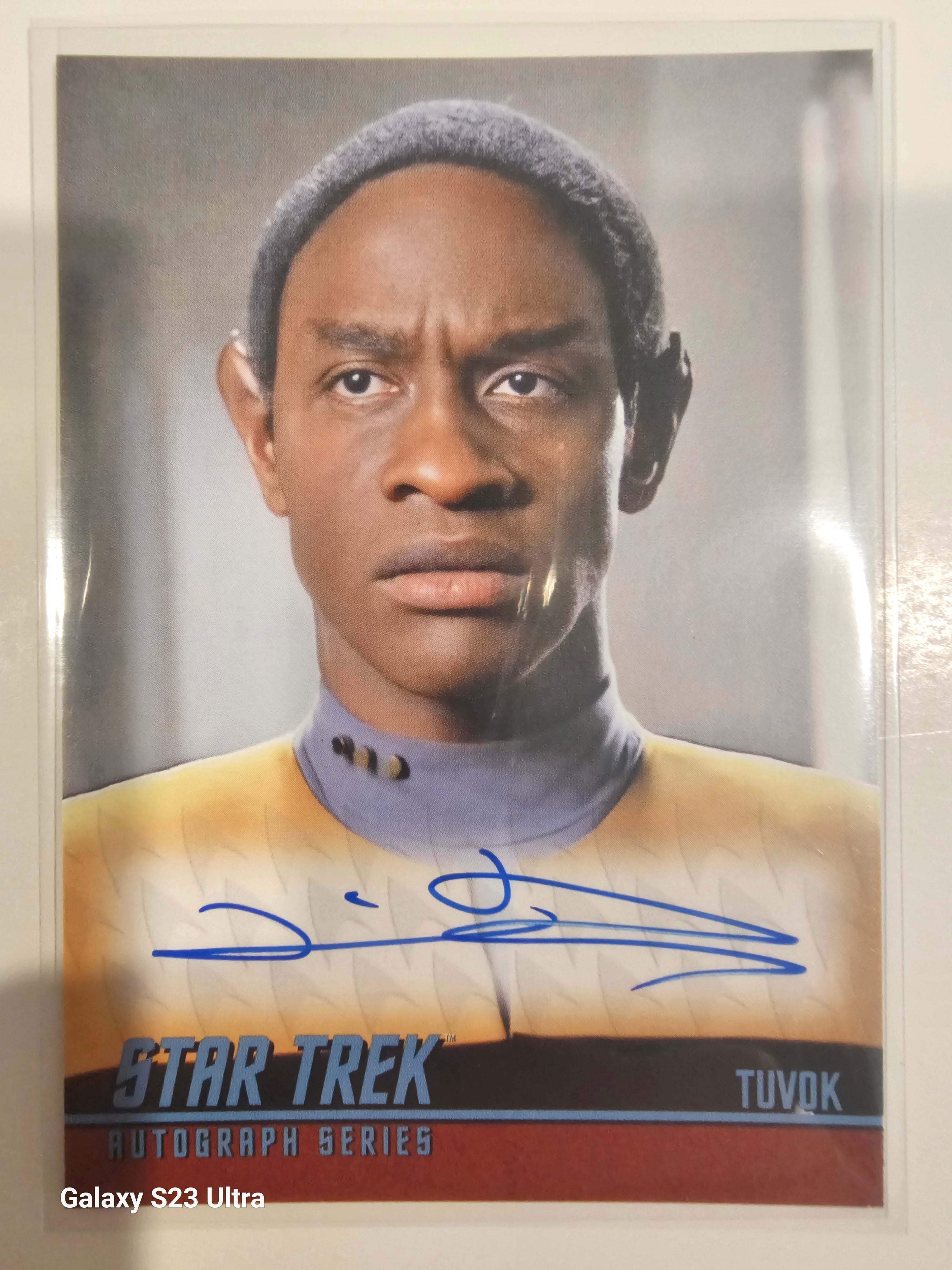 Star Trek Connections (A15) Tim Russ as Tuvok Classic TV Autograph Card ( A )