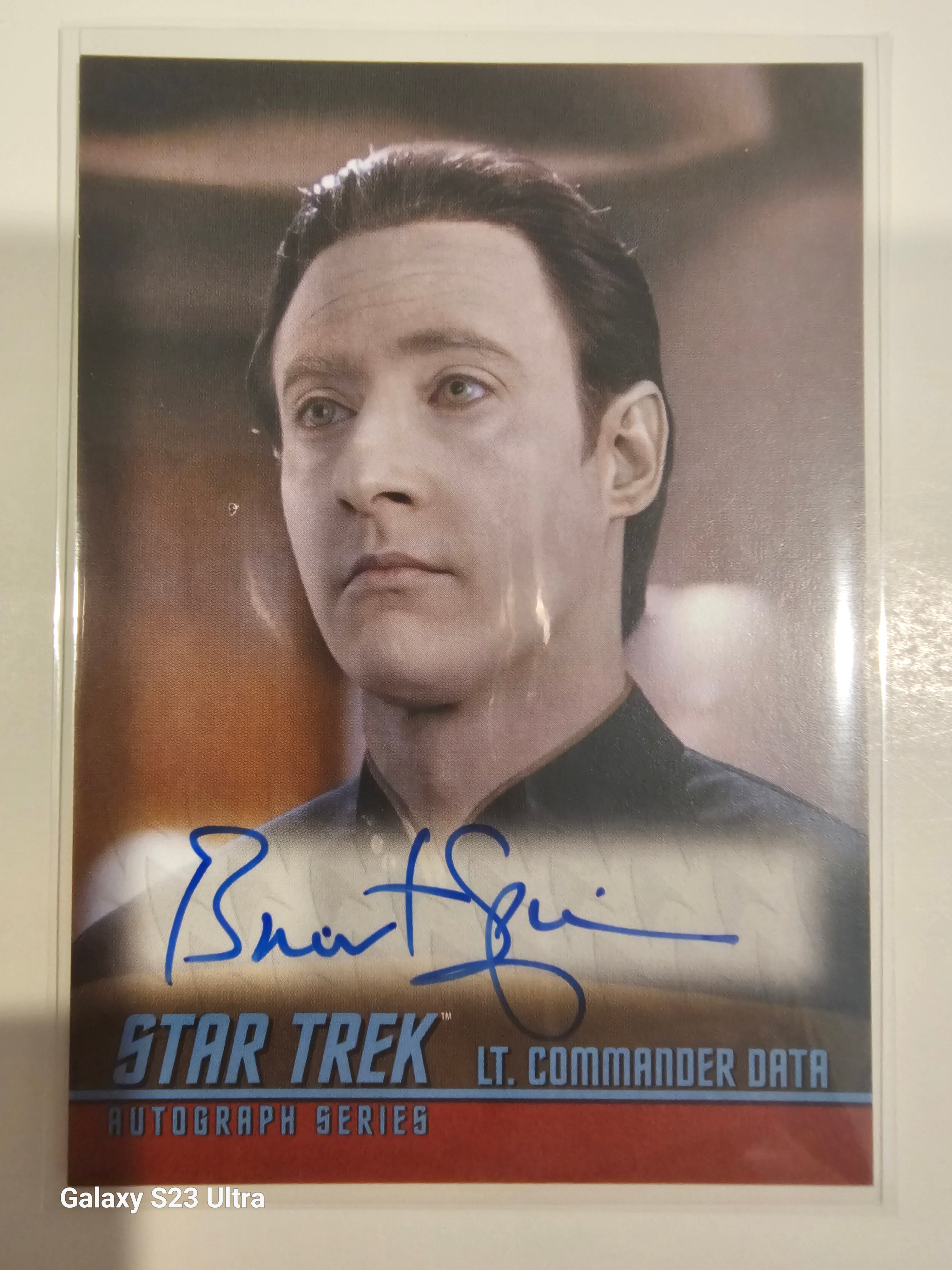 Star Trek Connections (A6) Brent Spiner as Data Classic TV Autograph Card ( A )