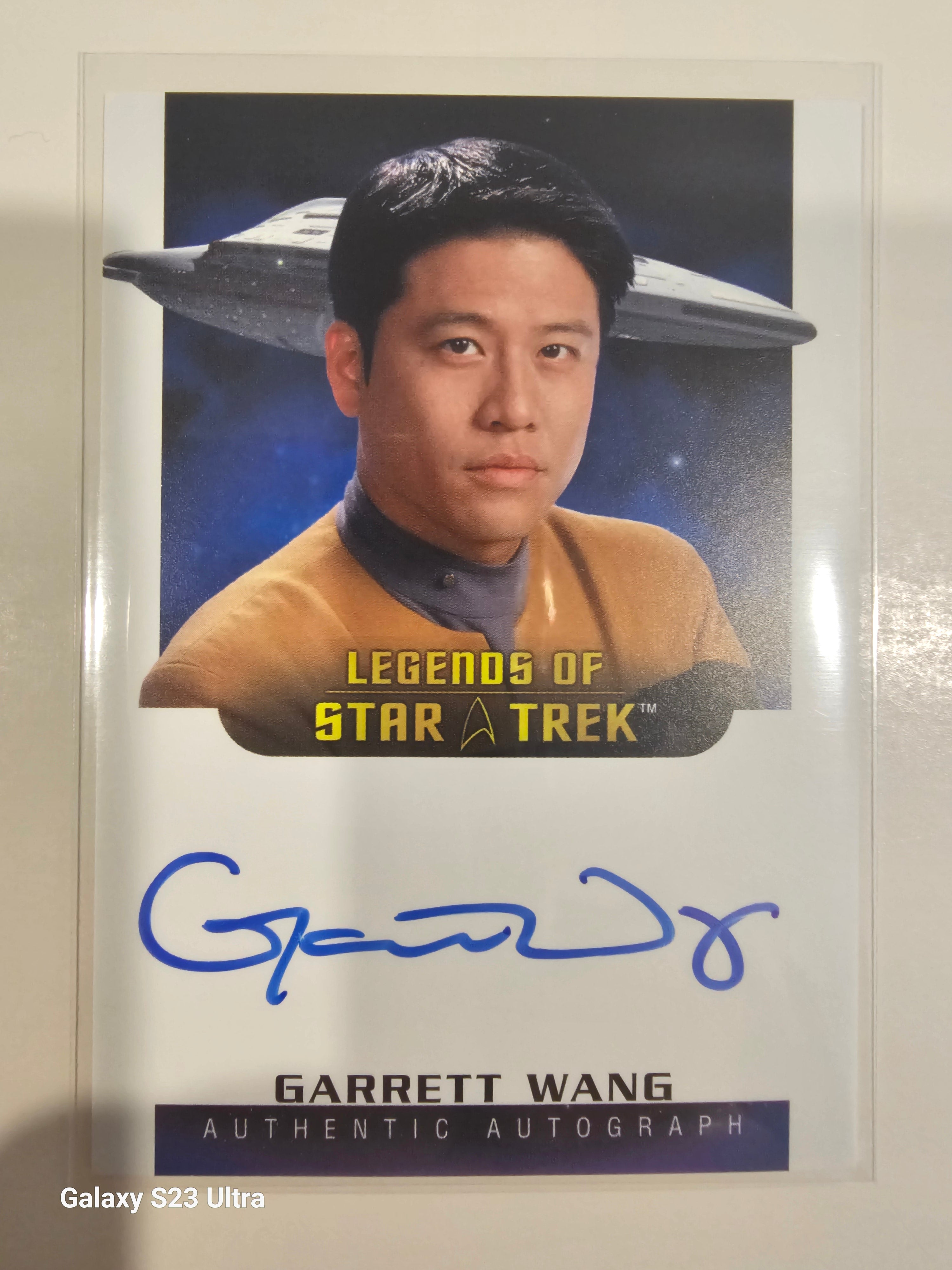 Star Trek Connections (LA46) Garrett Wang as Harry Kim Legend Autograph Card ( A )