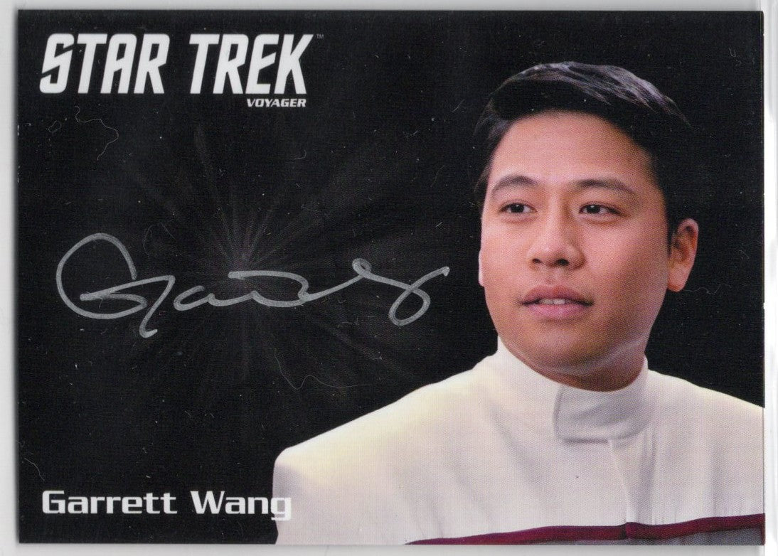 Star Trek Connections Garrett Wang as Harry Kim Silver Autograph Card ( B )