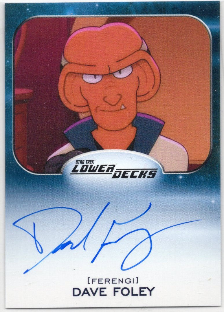 Star Trek Connections Dave Doley as Parth Alien Autograph Card ( A )