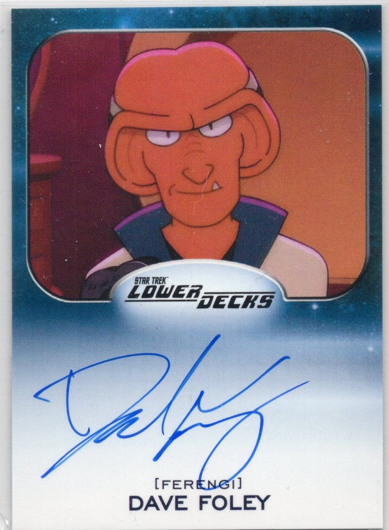 Star Trek Connections Dave Doley as Parth Alien Autograph Card ( B )