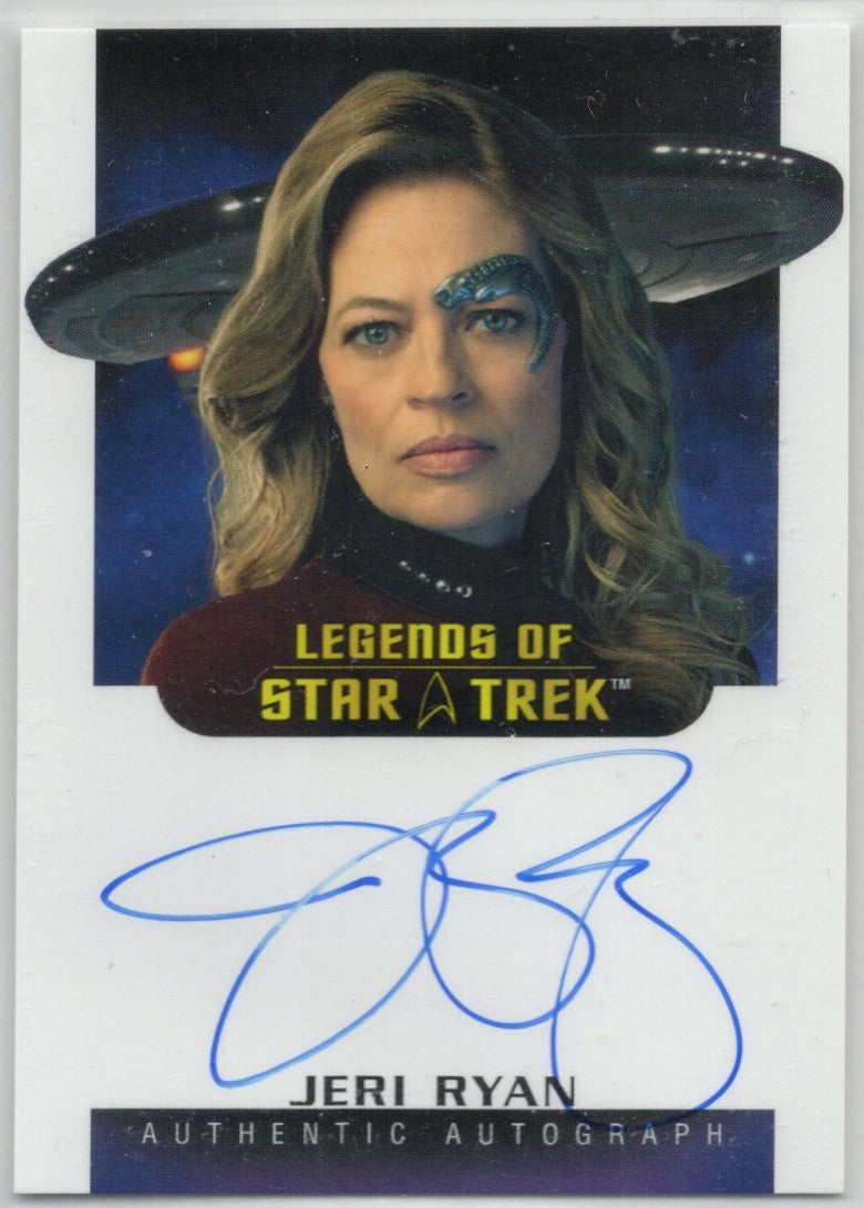 Star Trek Connections  (LA42) Jeri Ryan as Seven of Nine Legend Autograph Card ( A )