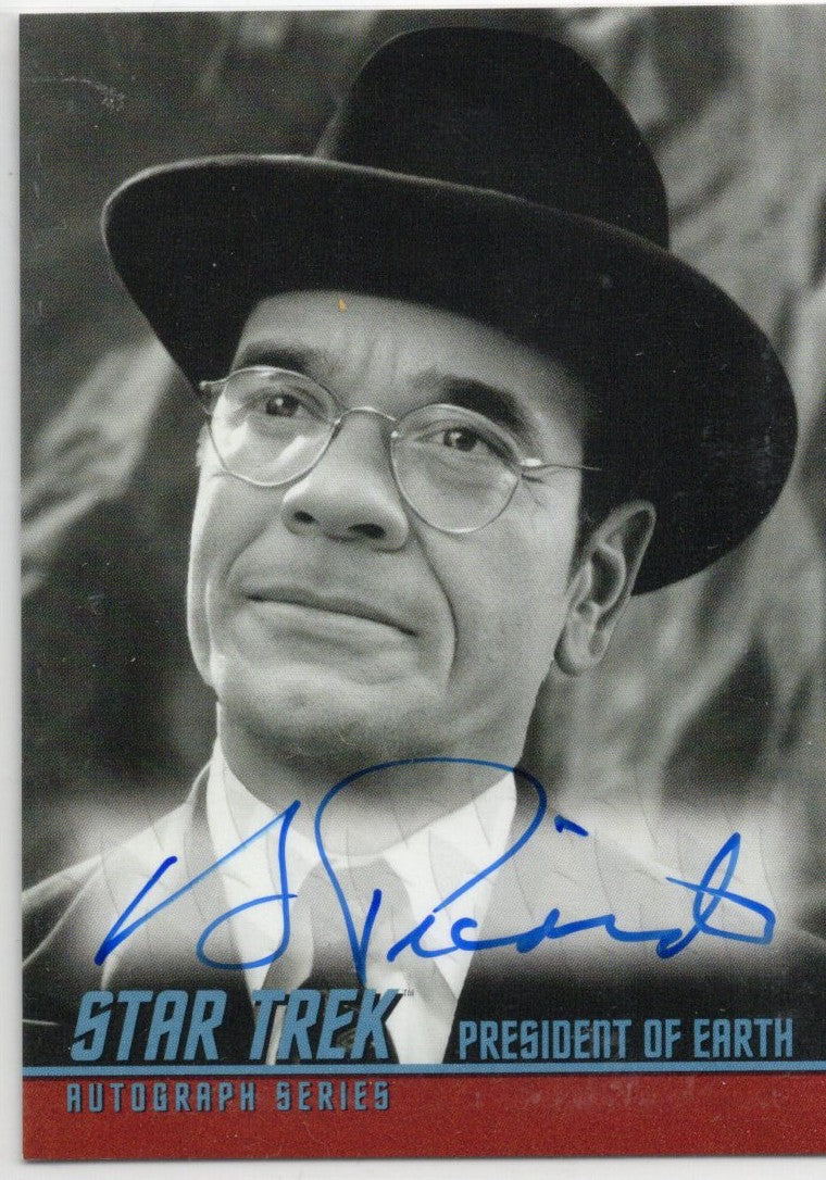 Star Trek Connections (A33) Robert Picardo as The Doctor Classic YV Autograph Card ( A )