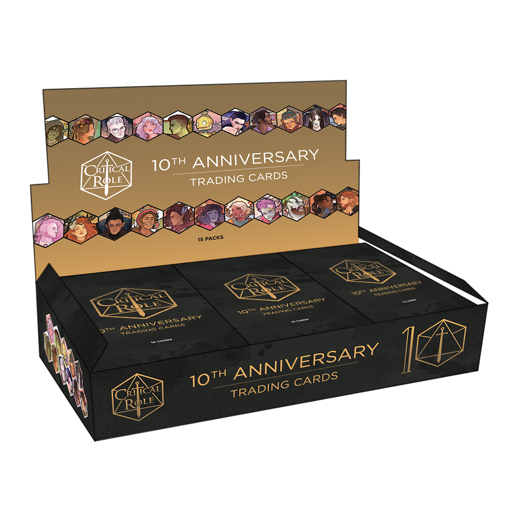 (Presale) Critical Role 10th Anniversary 15 Pack Hobby Sealed Box