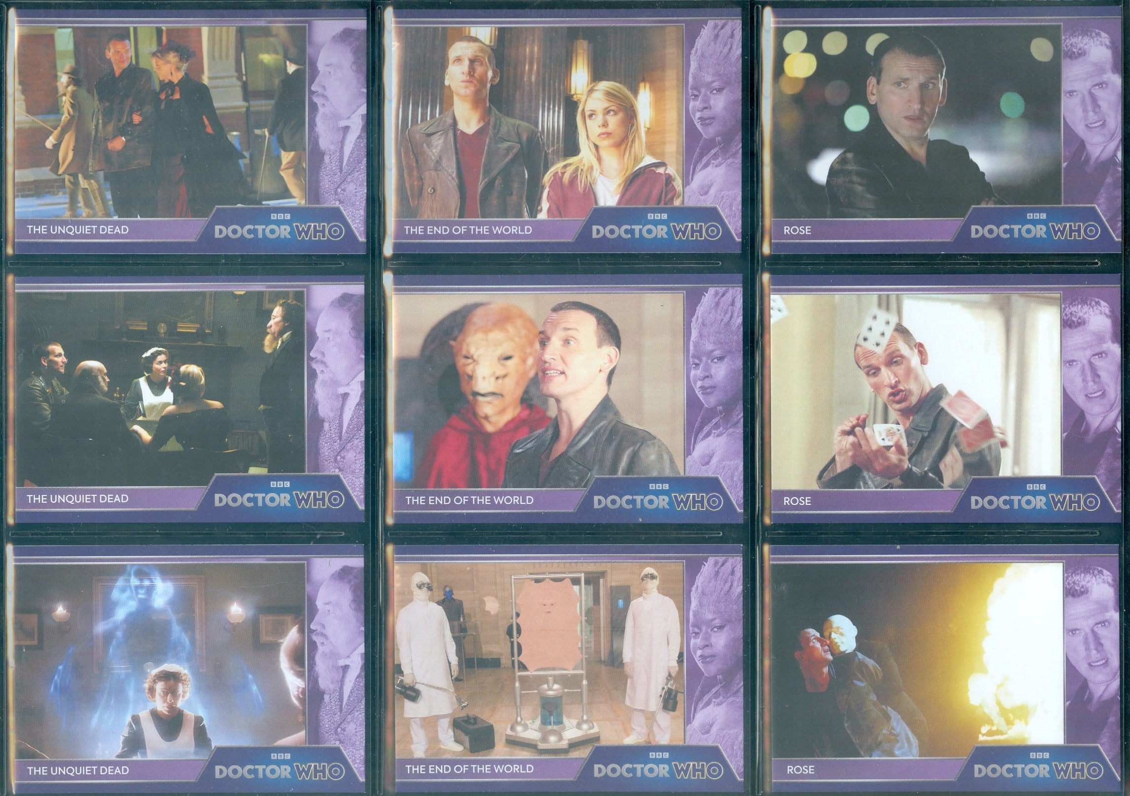 Doctor Who 3 Set Lot from Rittenhouse Archives see list of sets below
