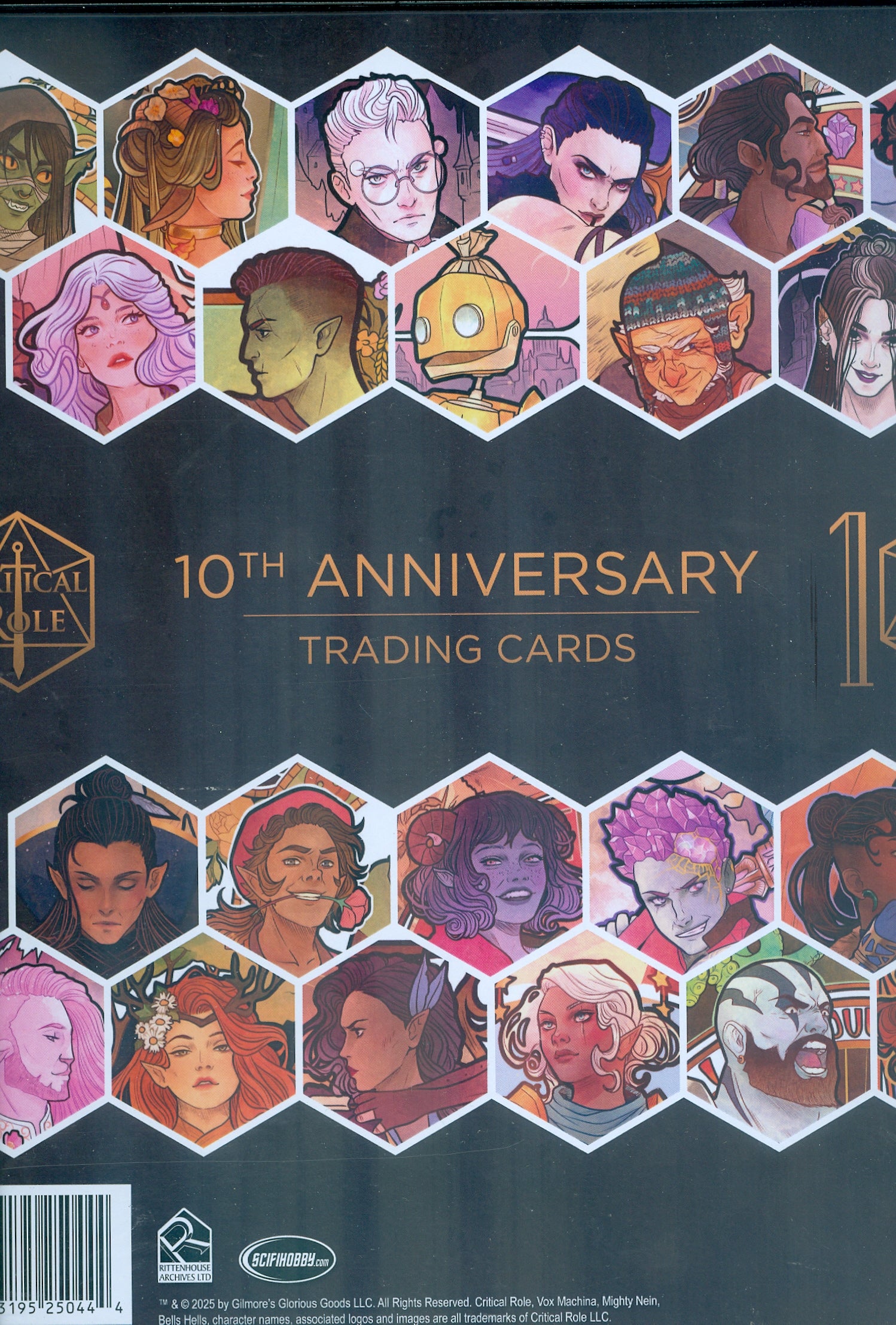 Critical Role 10th Anniversary Mini-Master Set with Binder [ See Contents of Set below ]