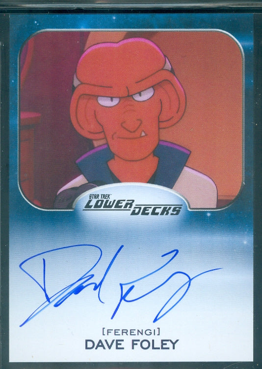 Star Trek Connections Dave Doley as Parth Alien Autograph Card ( B )